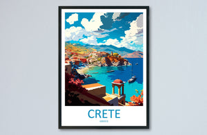 Crete Travel Print