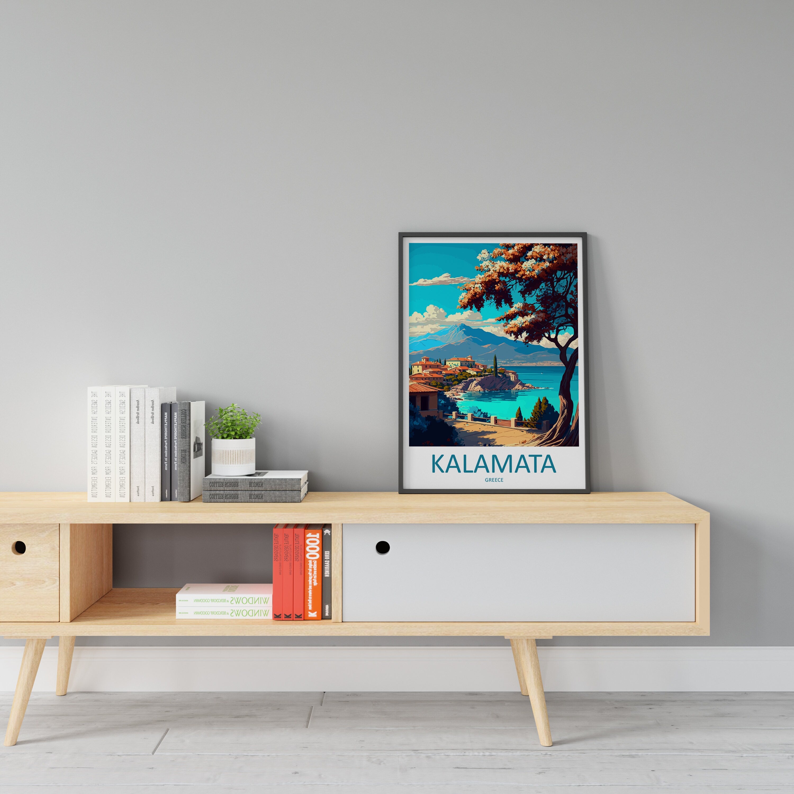 Kalamata Travel Print