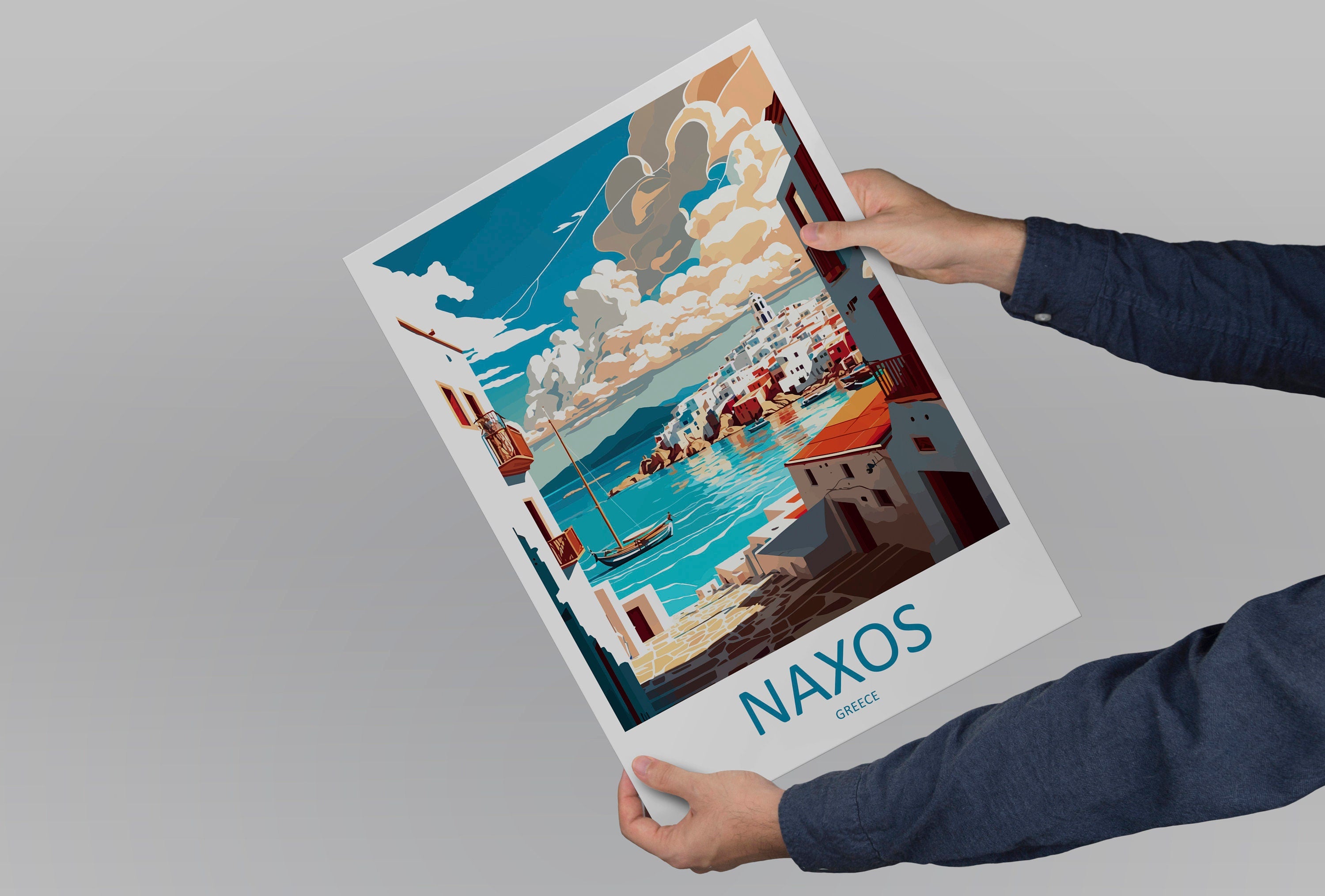 Naxos Travel Print