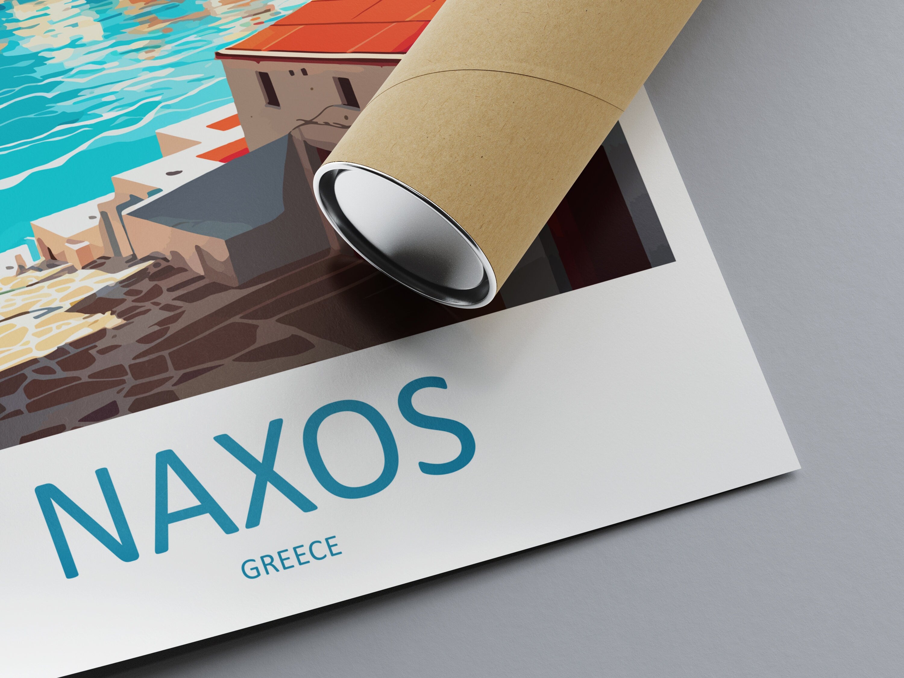 Naxos Travel Print