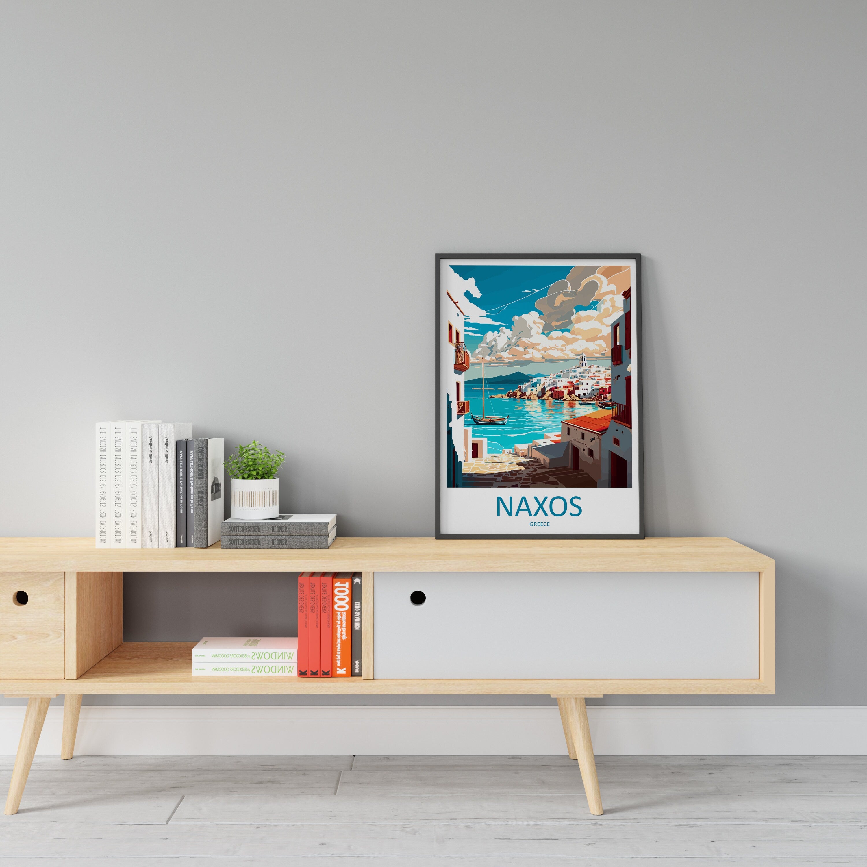 Naxos Travel Print