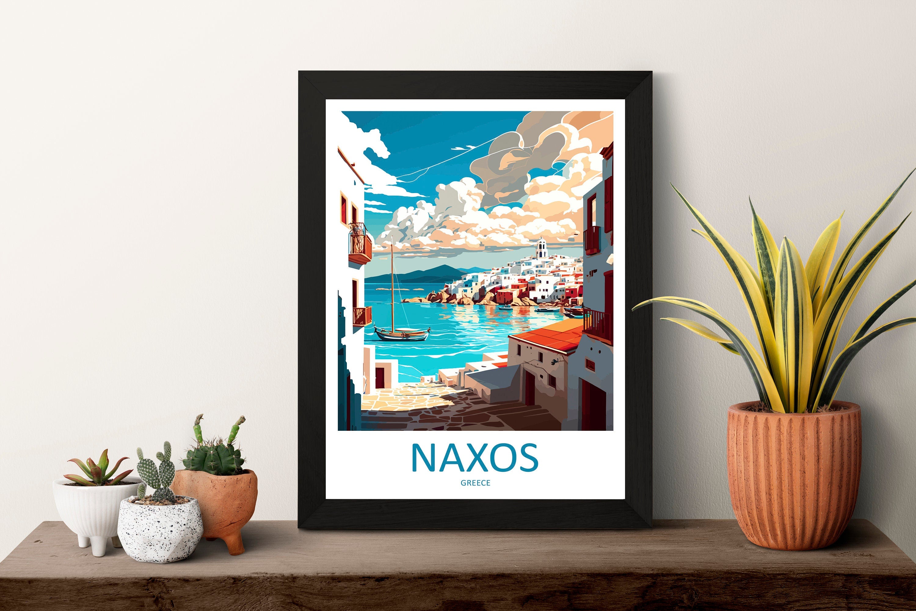 Naxos Travel Print