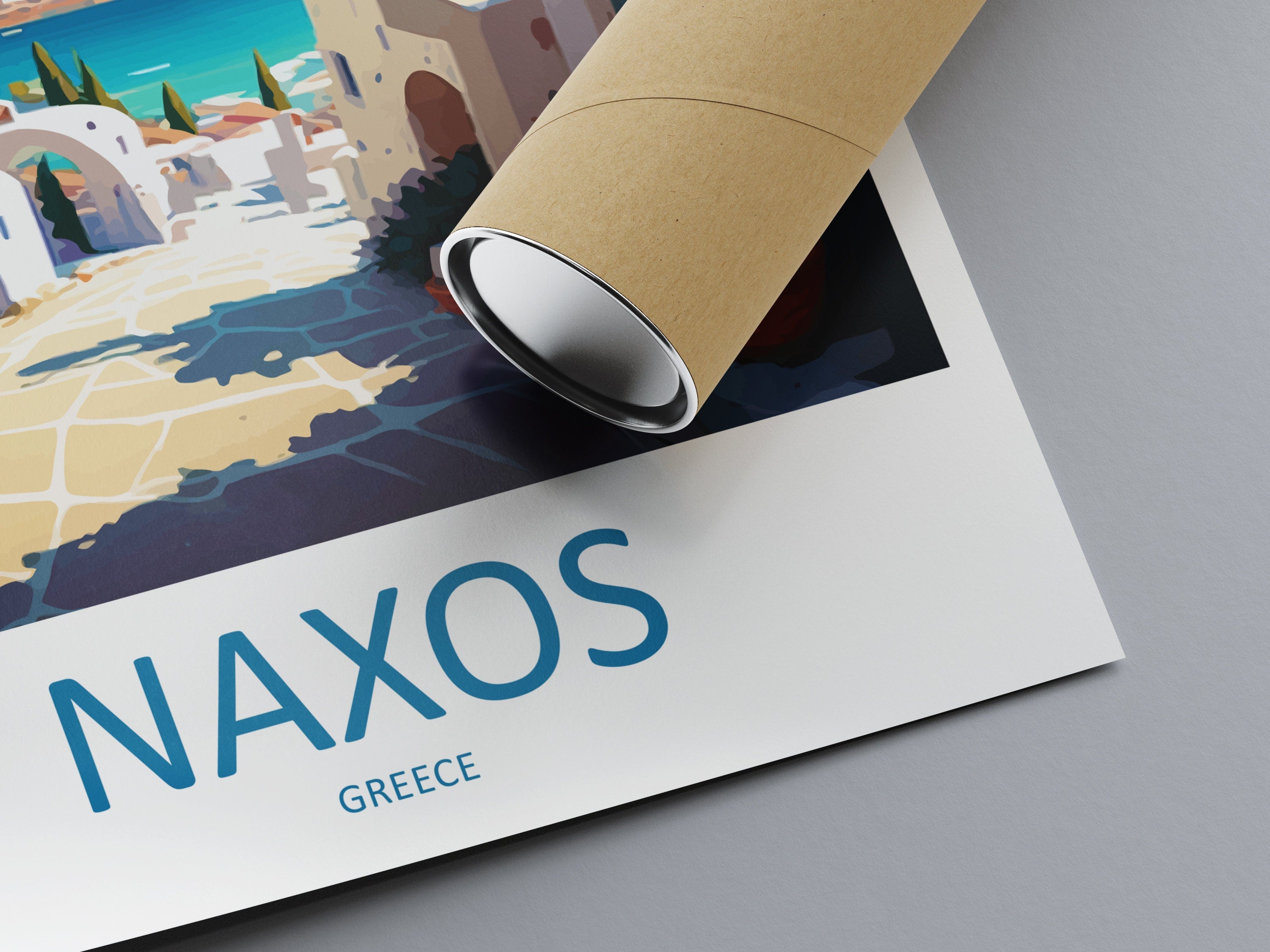 Naxos Travel Print