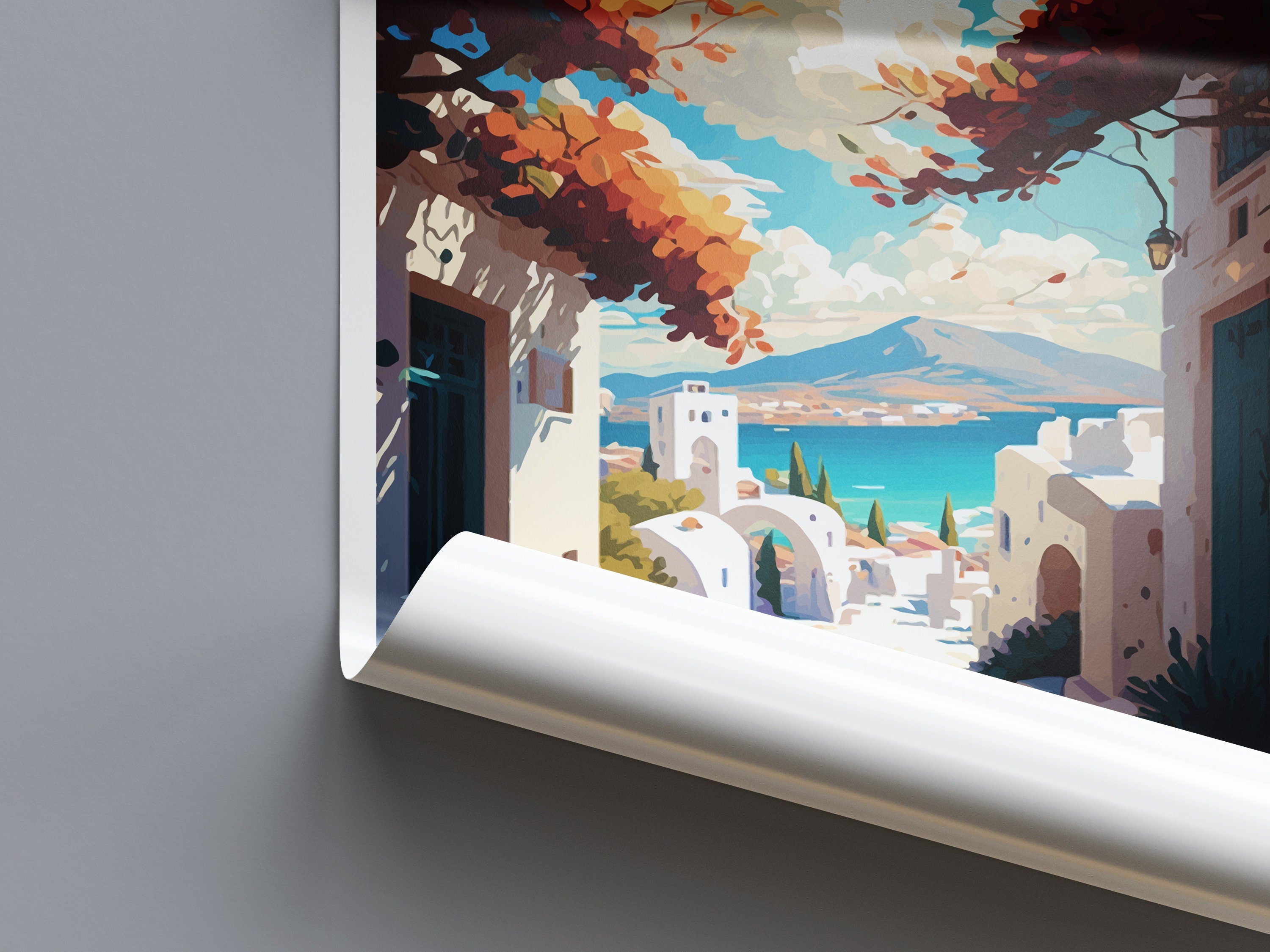 Naxos Travel Print