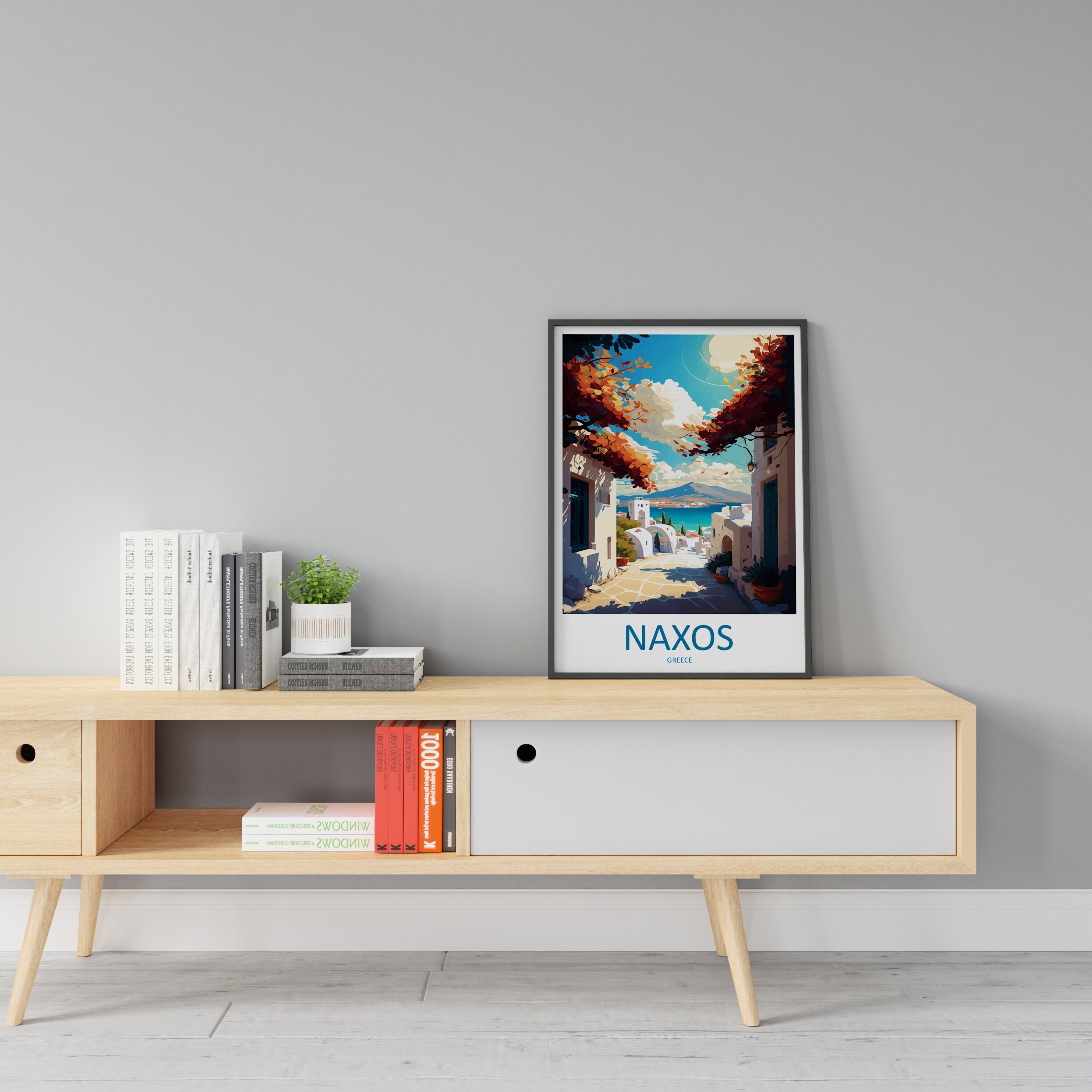 Naxos Travel Print