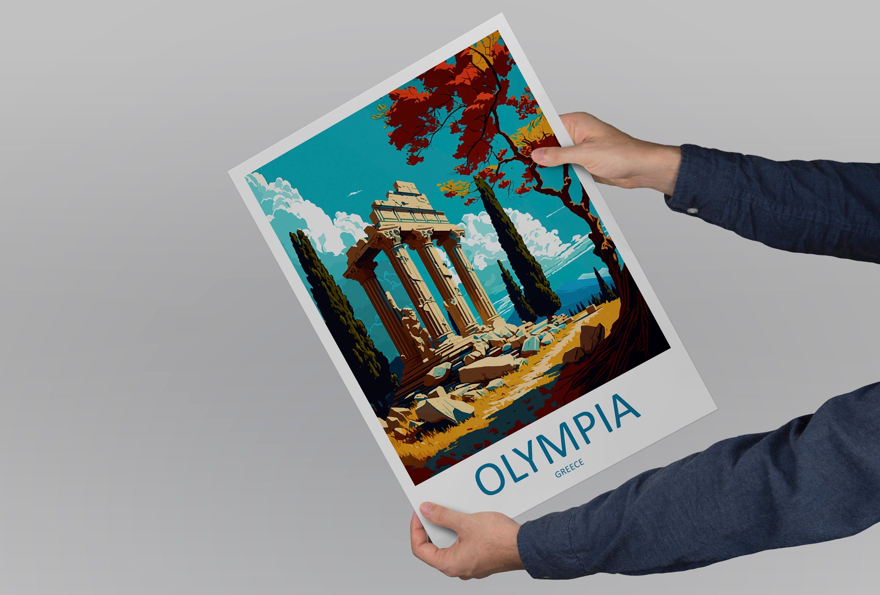 Olympia Travel Print