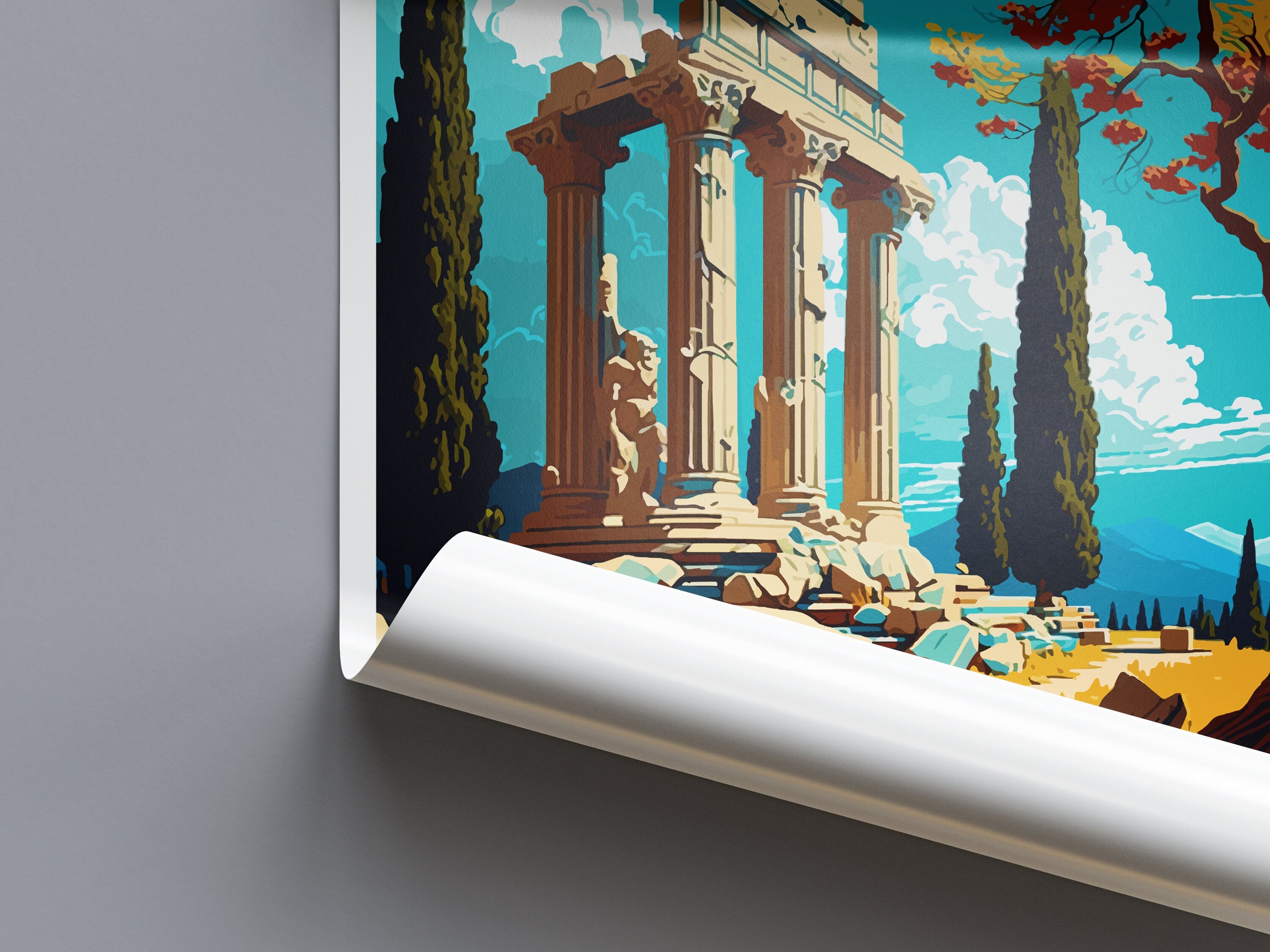 Olympia Travel Print