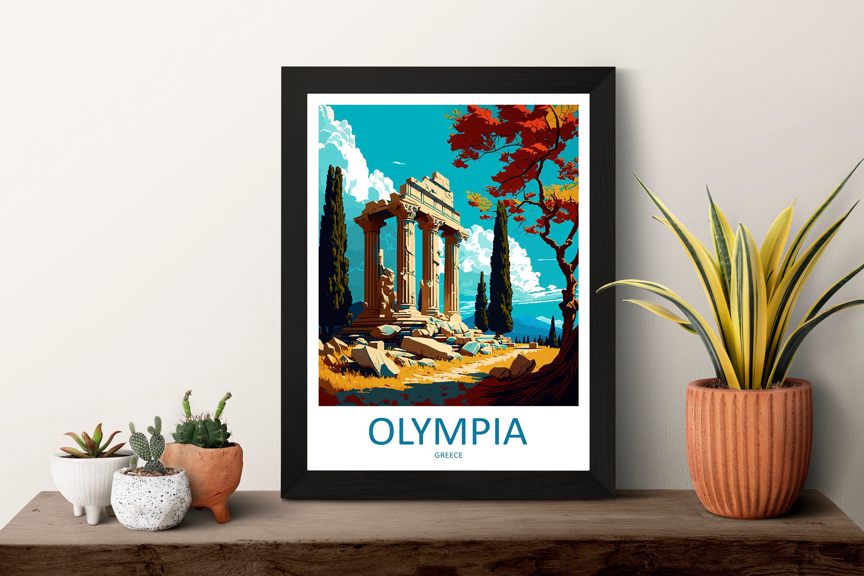 Olympia Travel Print