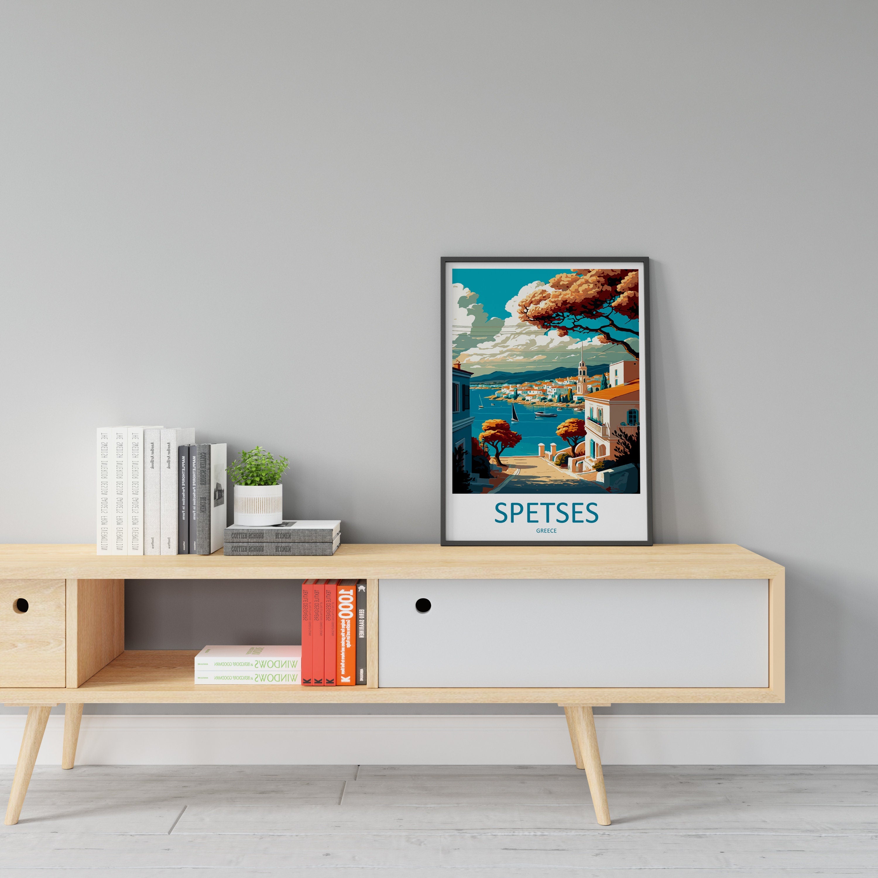 Spetses Travel Print