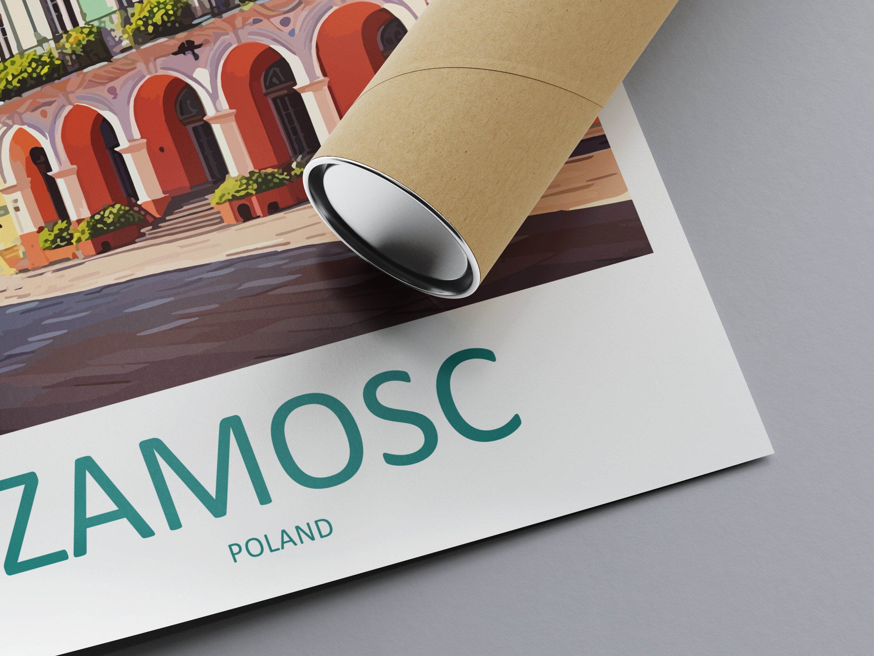 Zamosc Travel Print