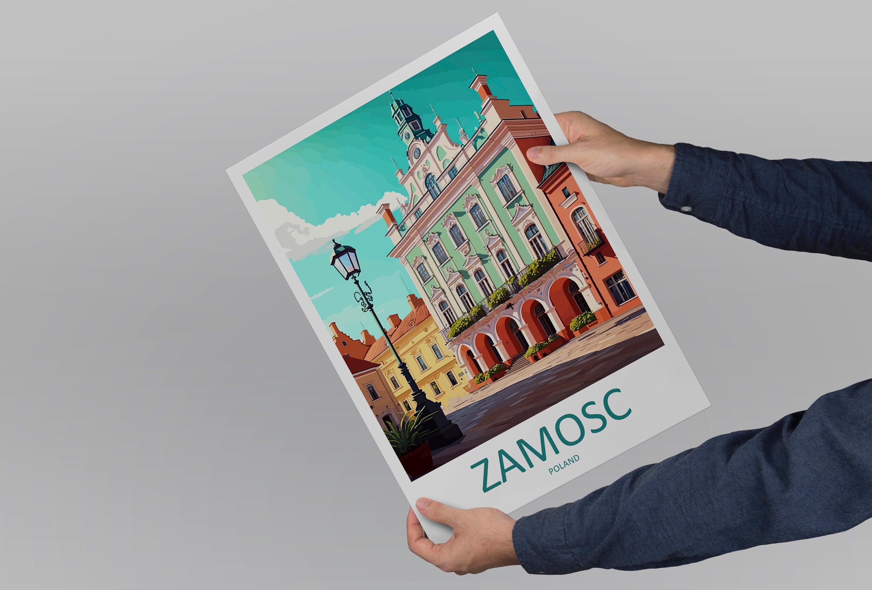 Zamosc Travel Print