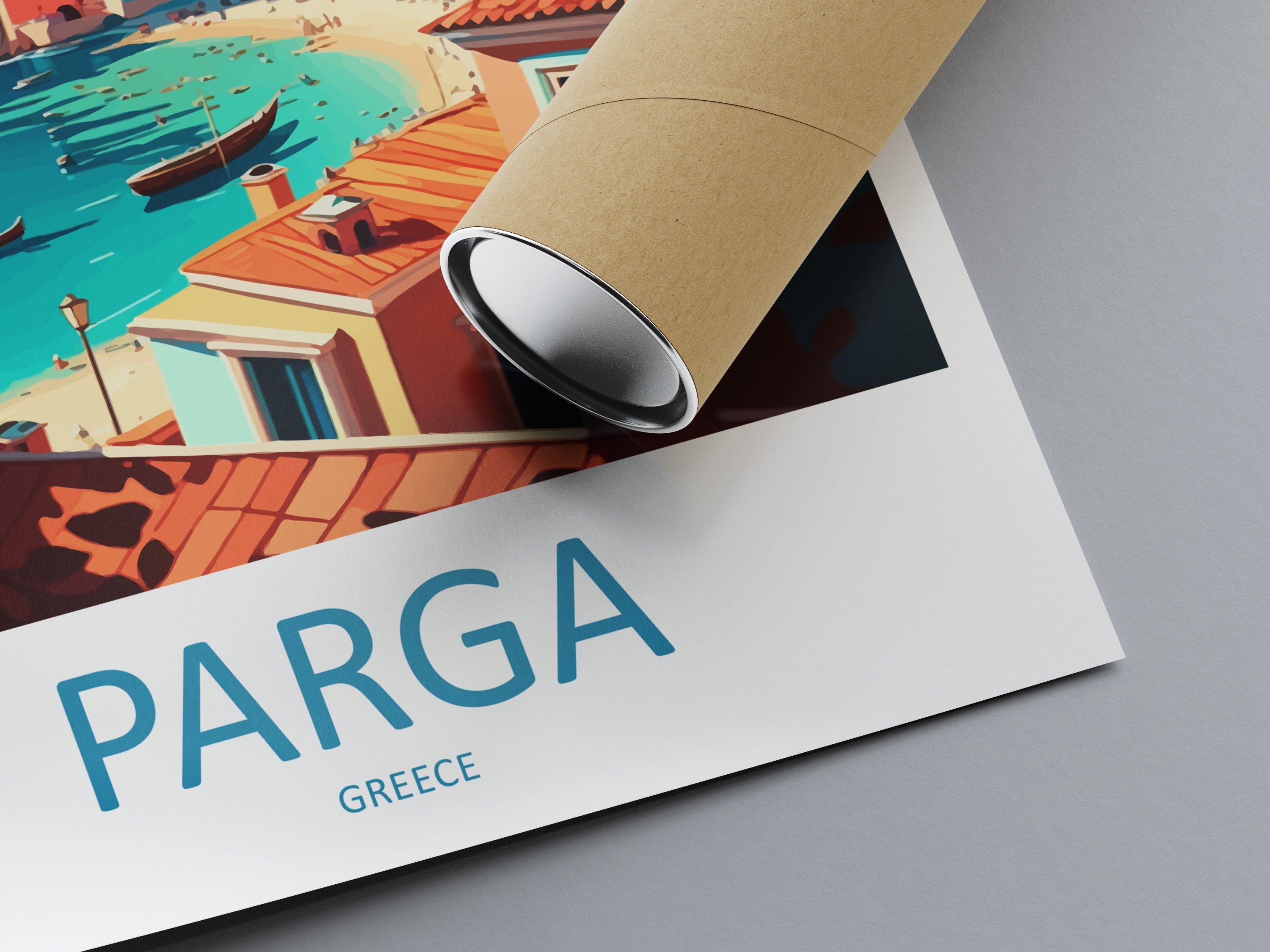 Parga Travel Print