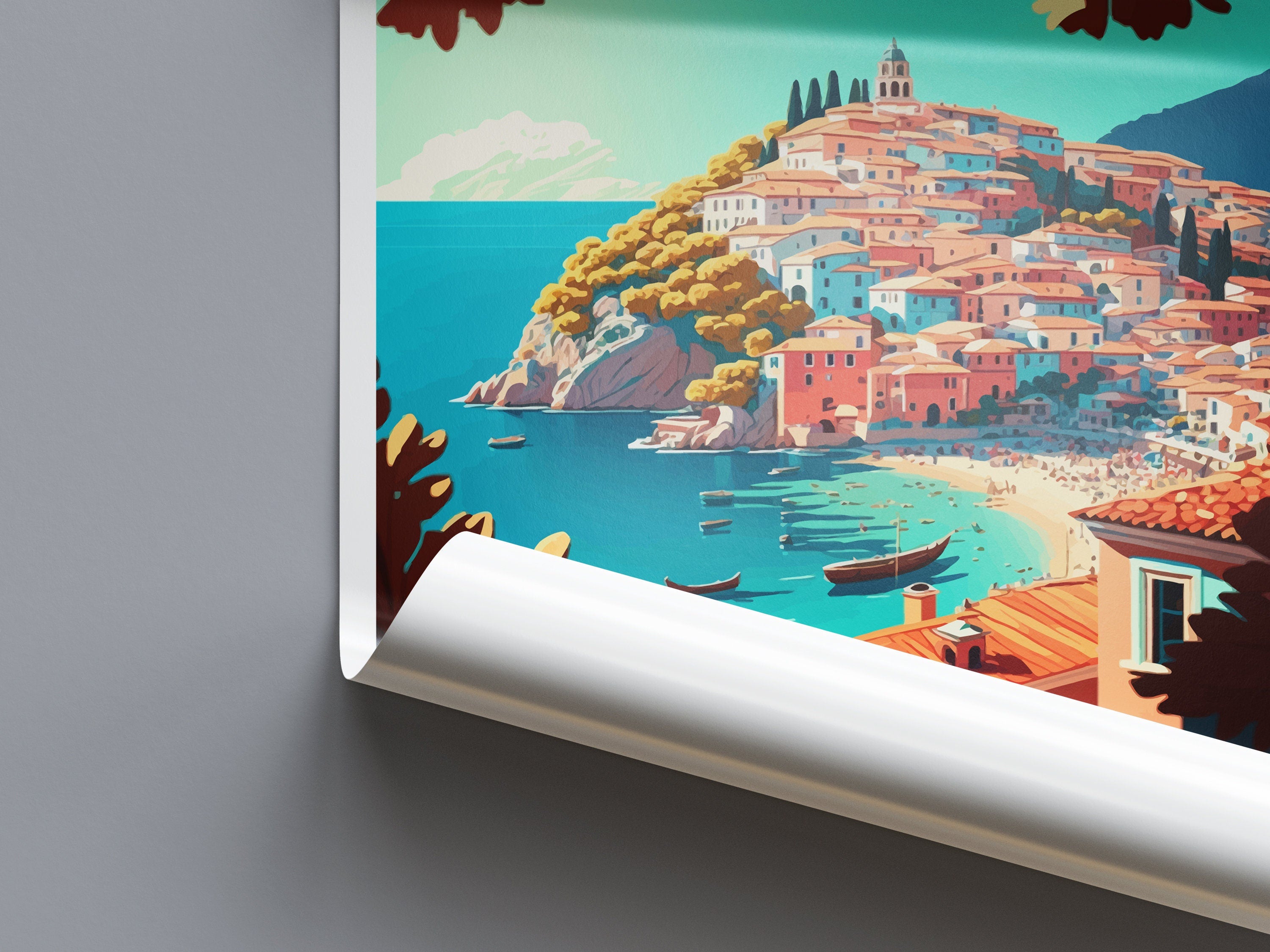 Parga Travel Print