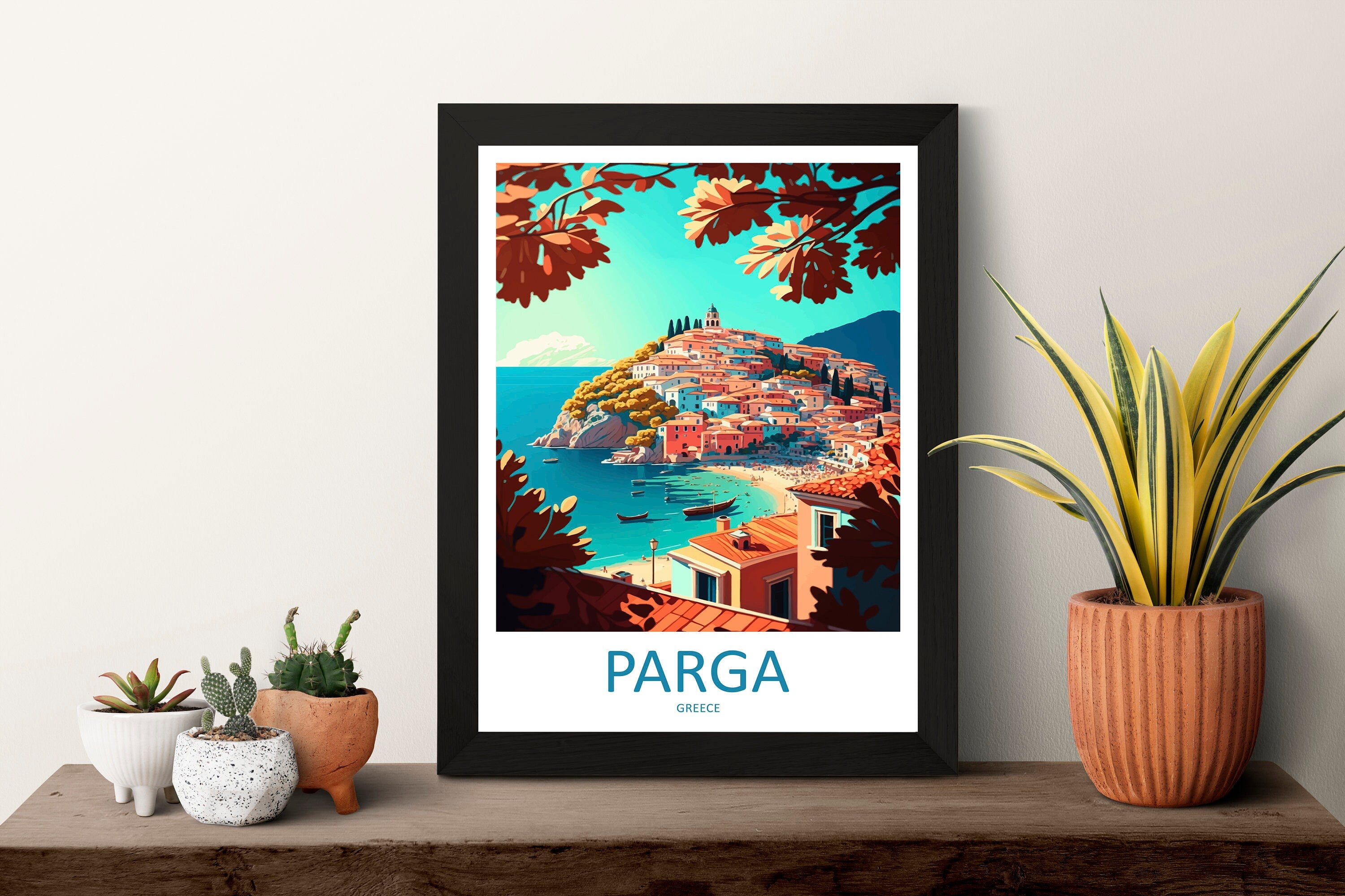 Parga Travel Print