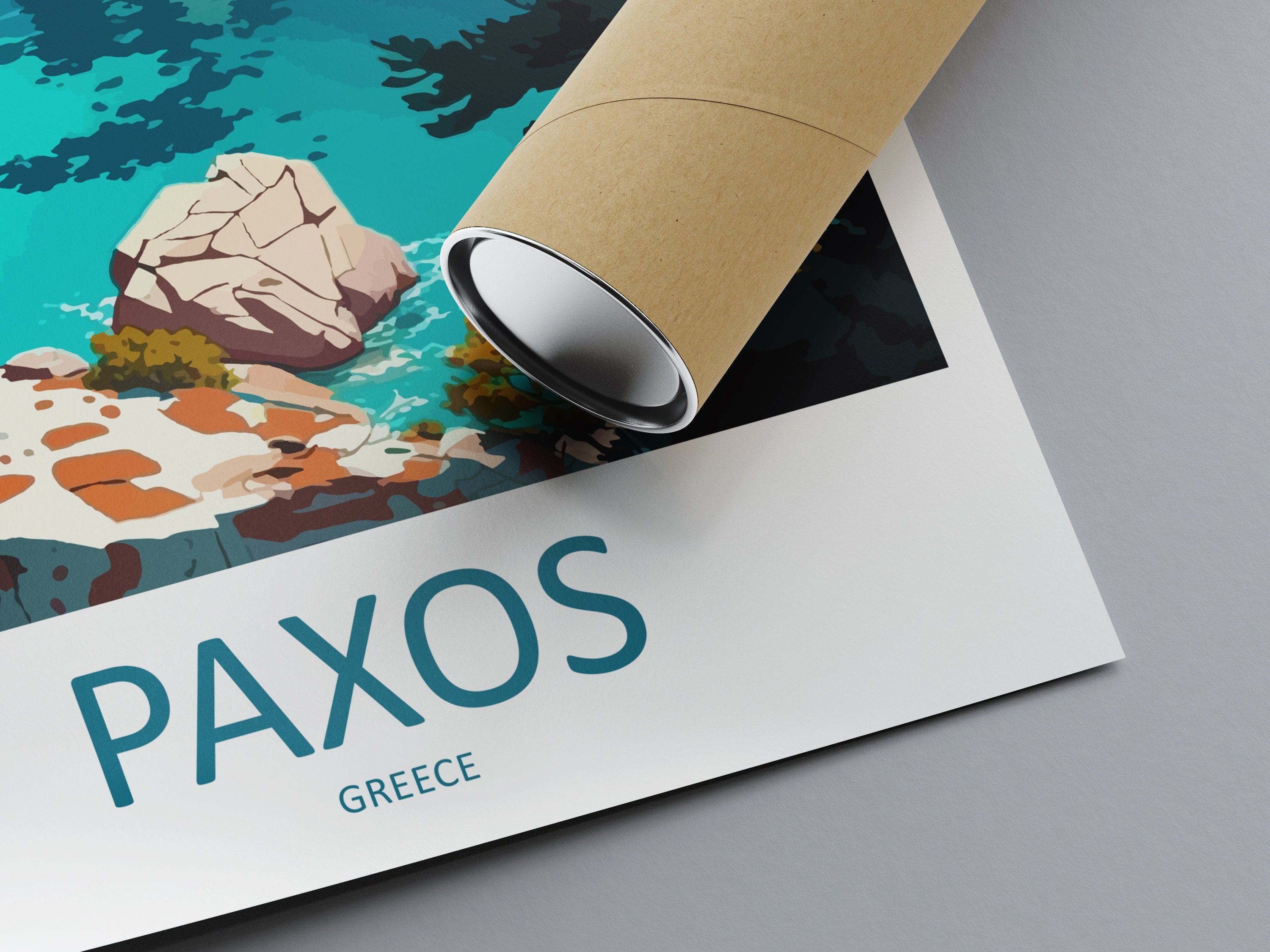 Paxos Travel Print