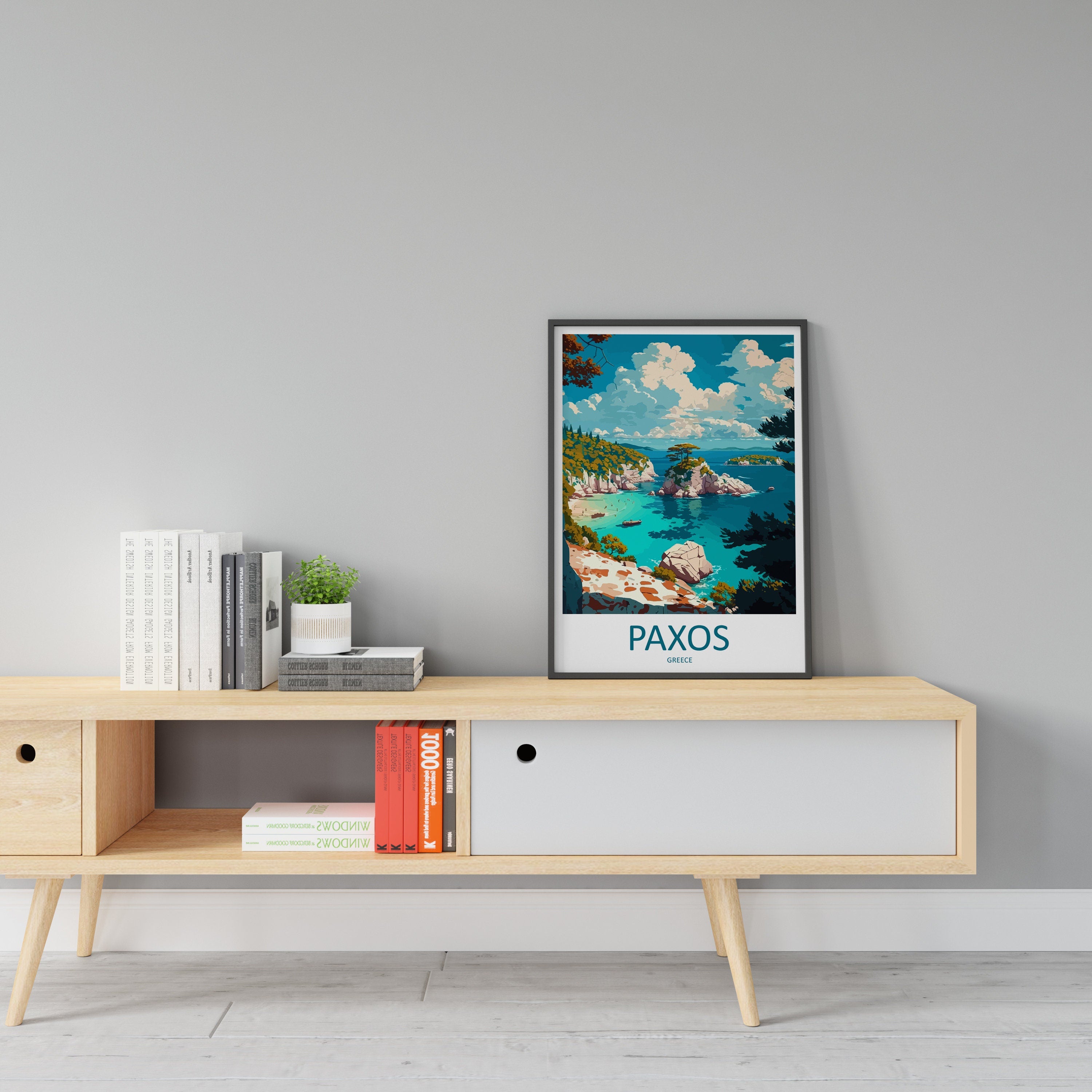 Paxos Travel Print