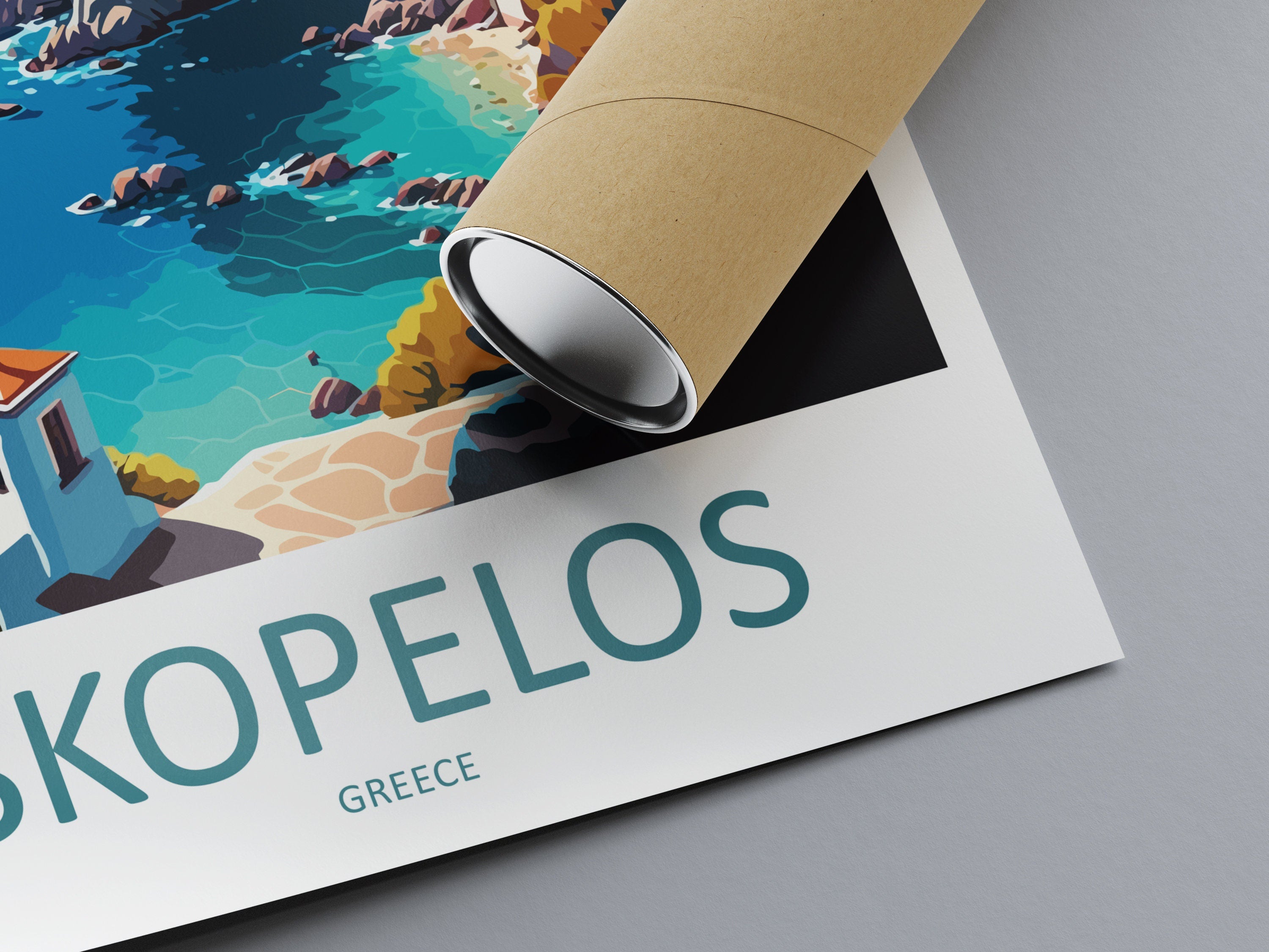 Skopelos Travel Print