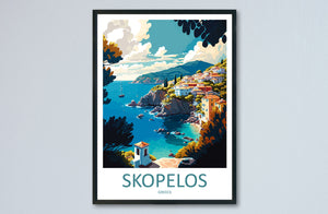 Skopelos Travel Print