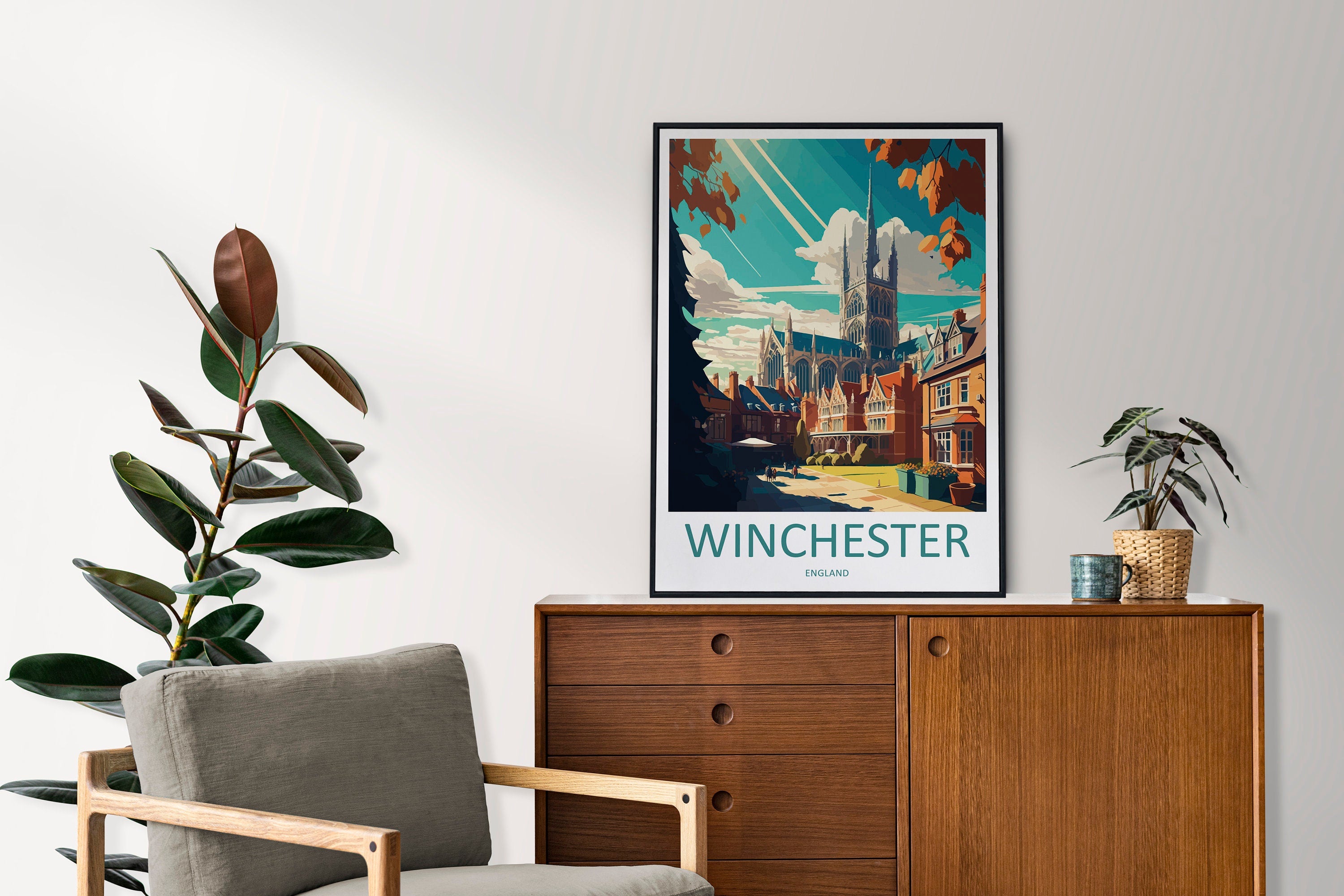 Winchester Travel Print