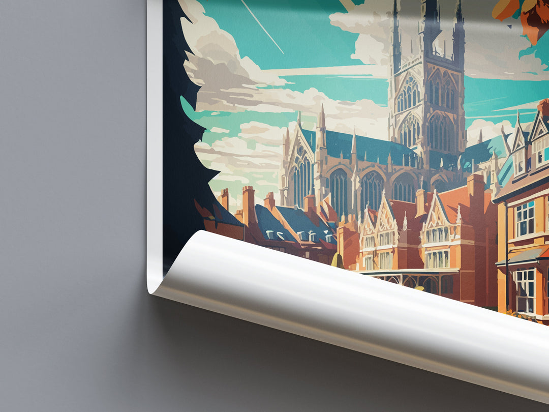 Winchester Travel Print Wall Art Winchester Wall Hanging Home Décor Winchester Gift Art Lovers England Art Lover Gift Winchester Travel
