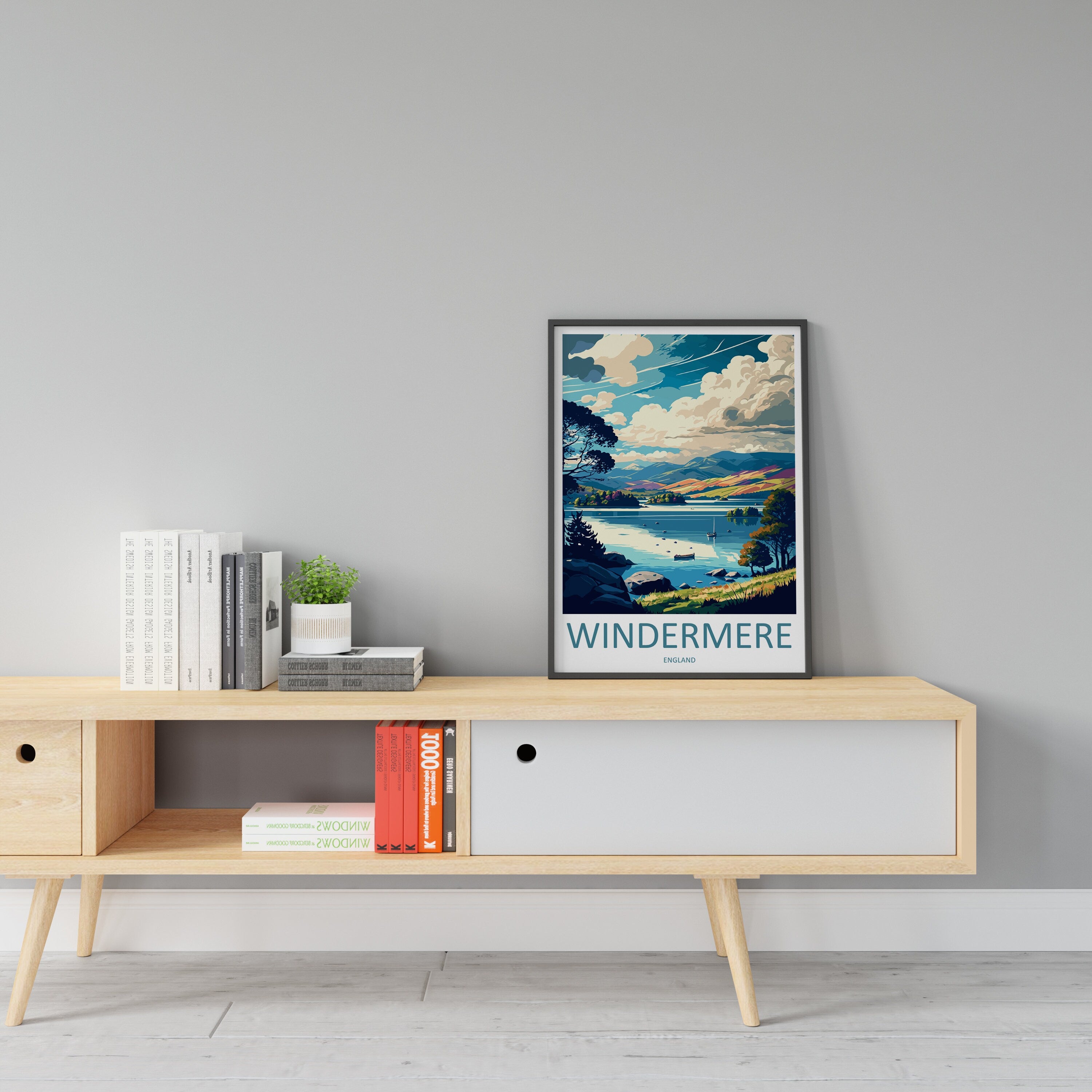 Windermere Travel Print