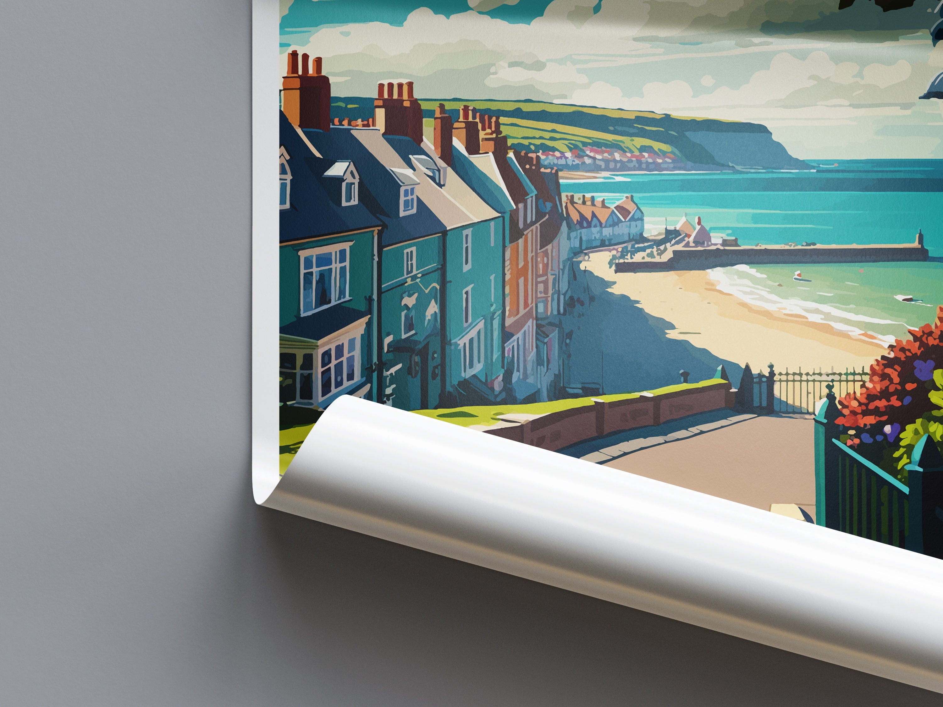 Lyme Regis Travel Print