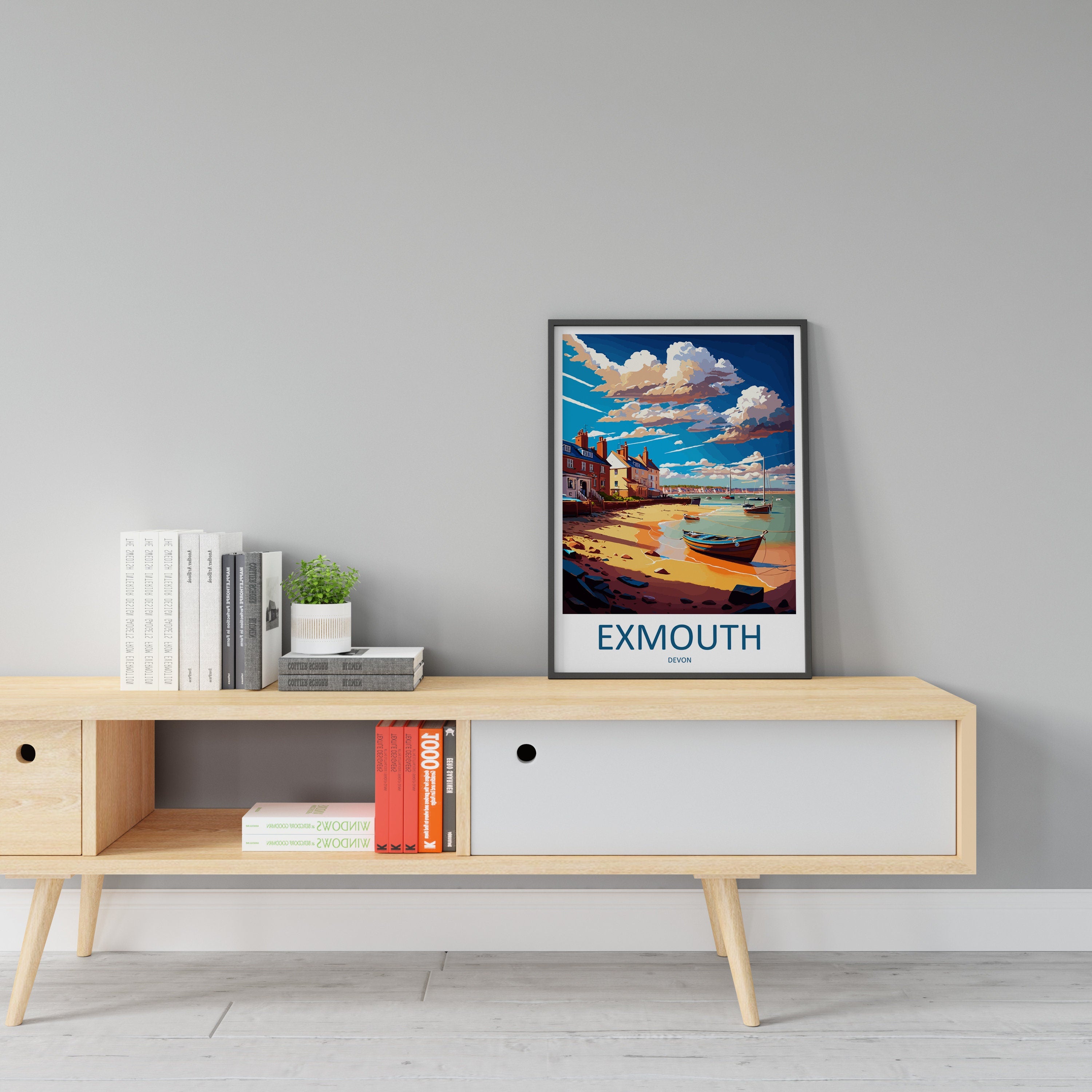 Exmouth Travel Print