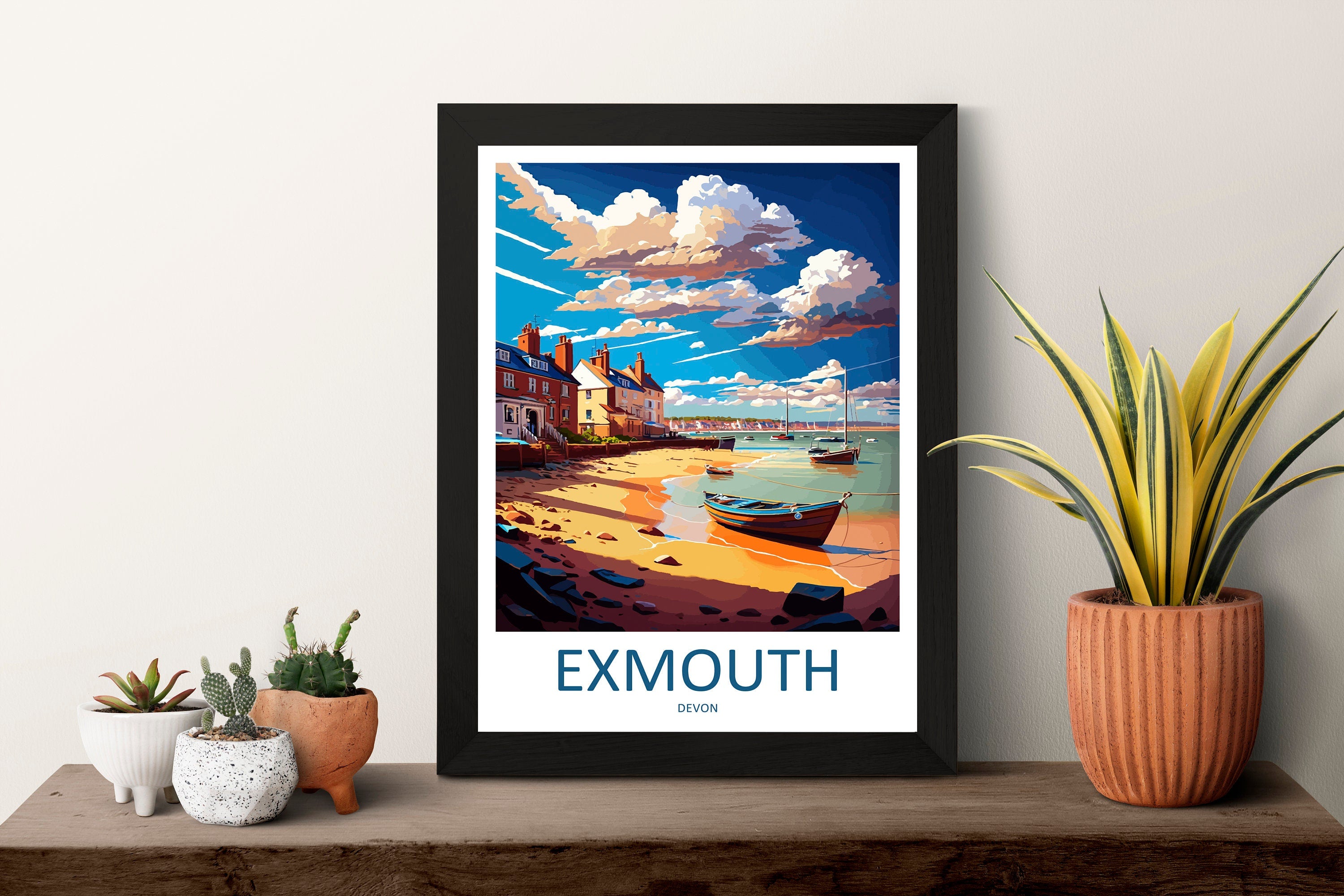 Exmouth Travel Print