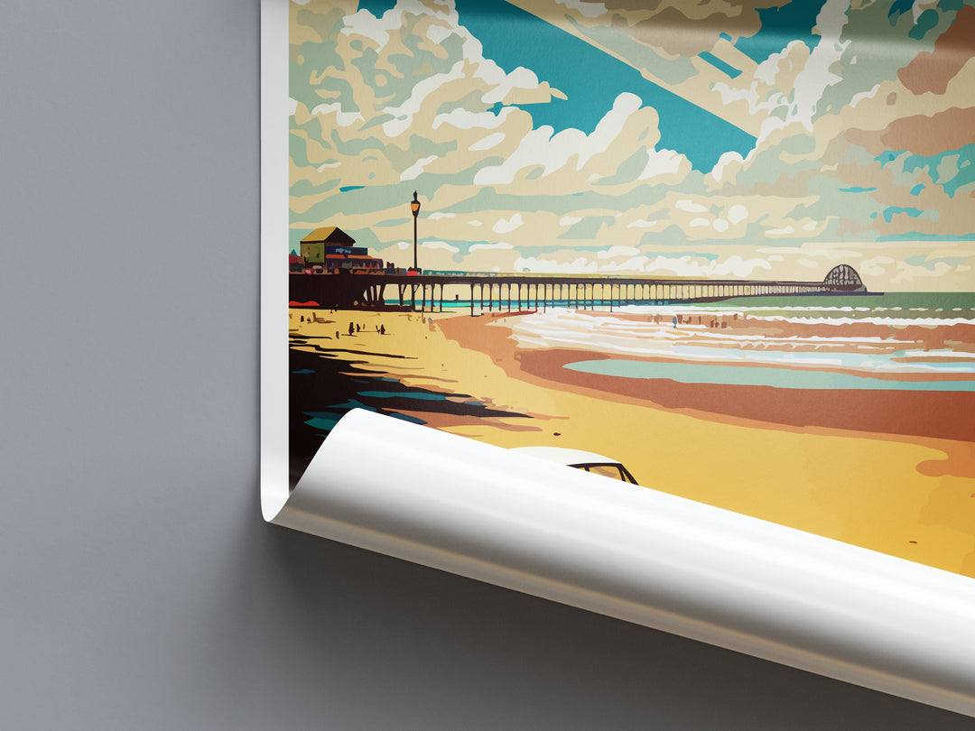 Western-Super-Mare Travel Print Wall Art Western-Super-Mare Wall Hanging Home Décor Western-Super-Mare Gift Art Lovers England Art Lover