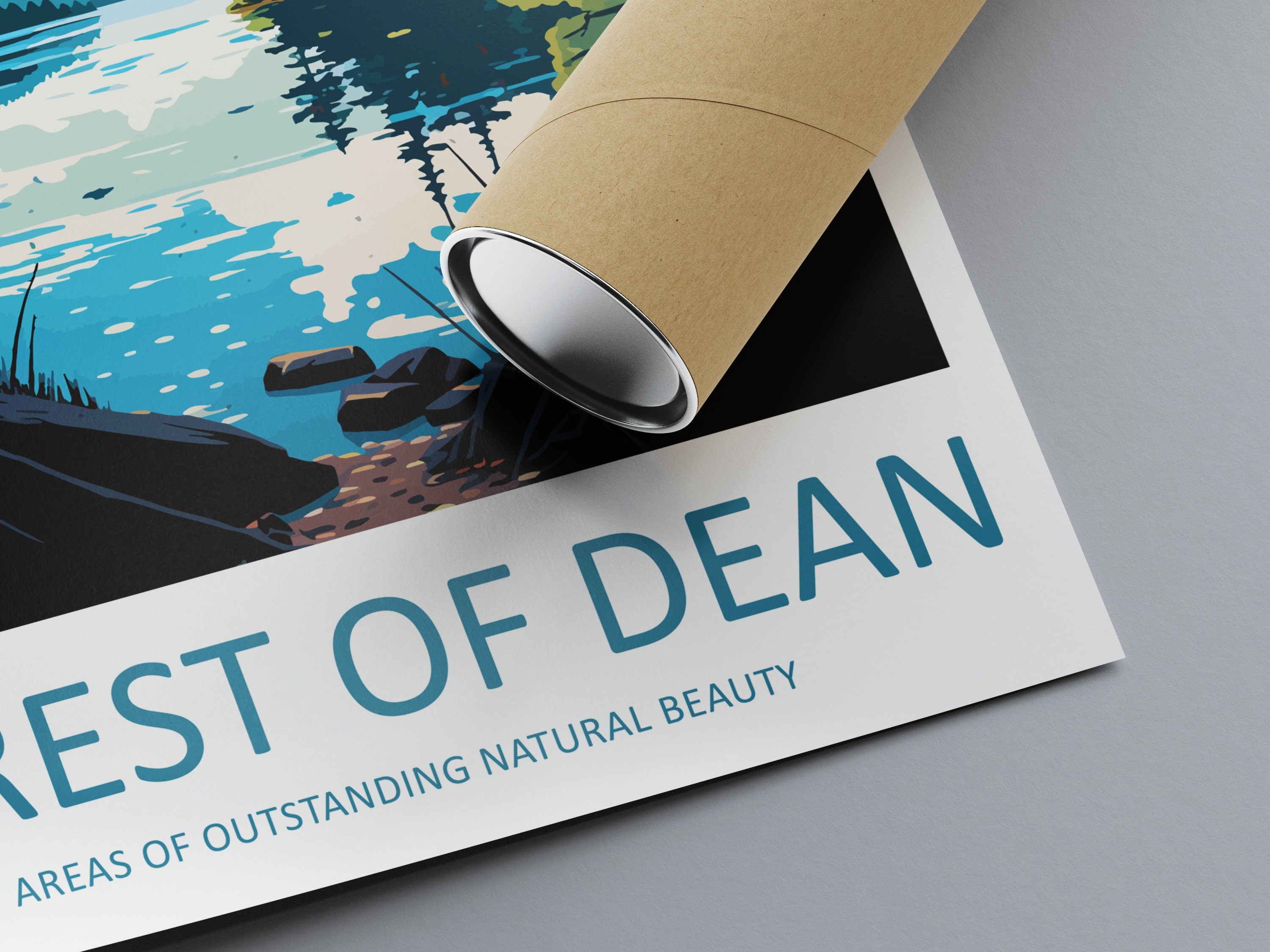 Forest Of Dean Travel Print