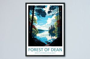 Forest Of Dean Travel Print