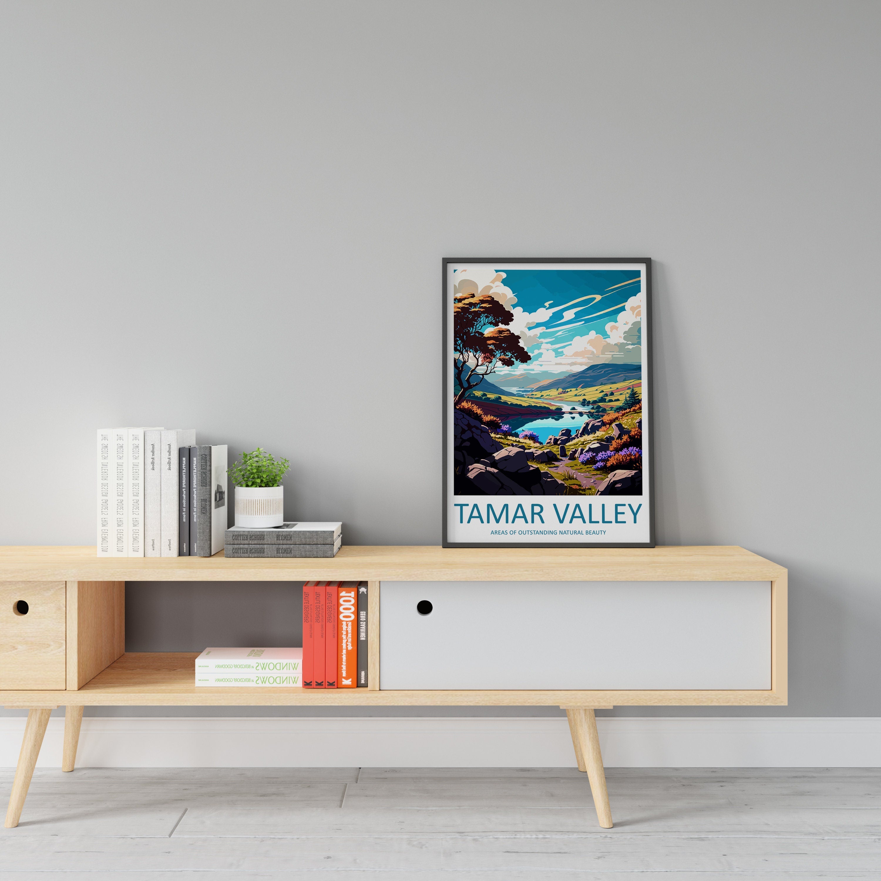 Tamar Valley Travel Print