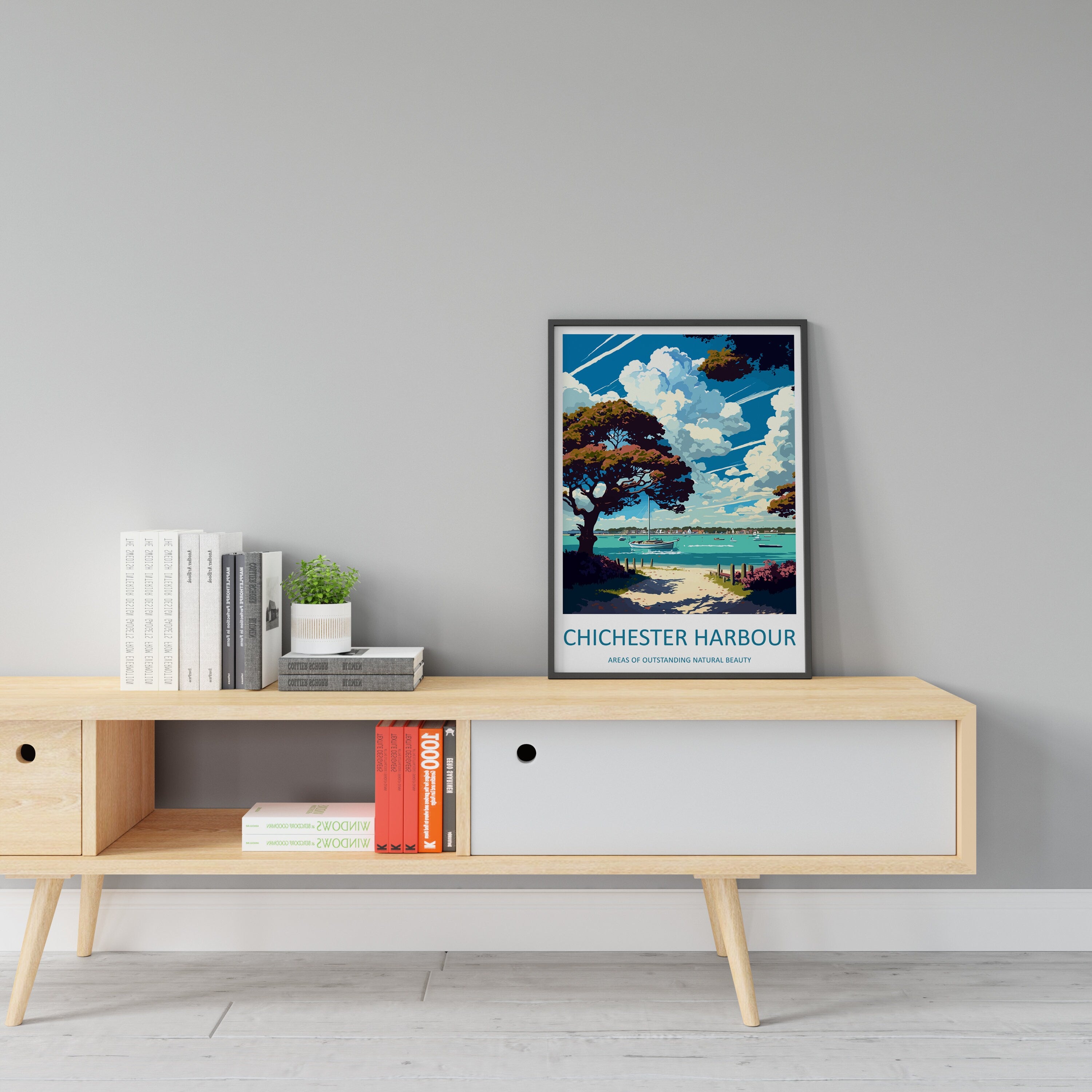 Chichester Harbour Travel Print