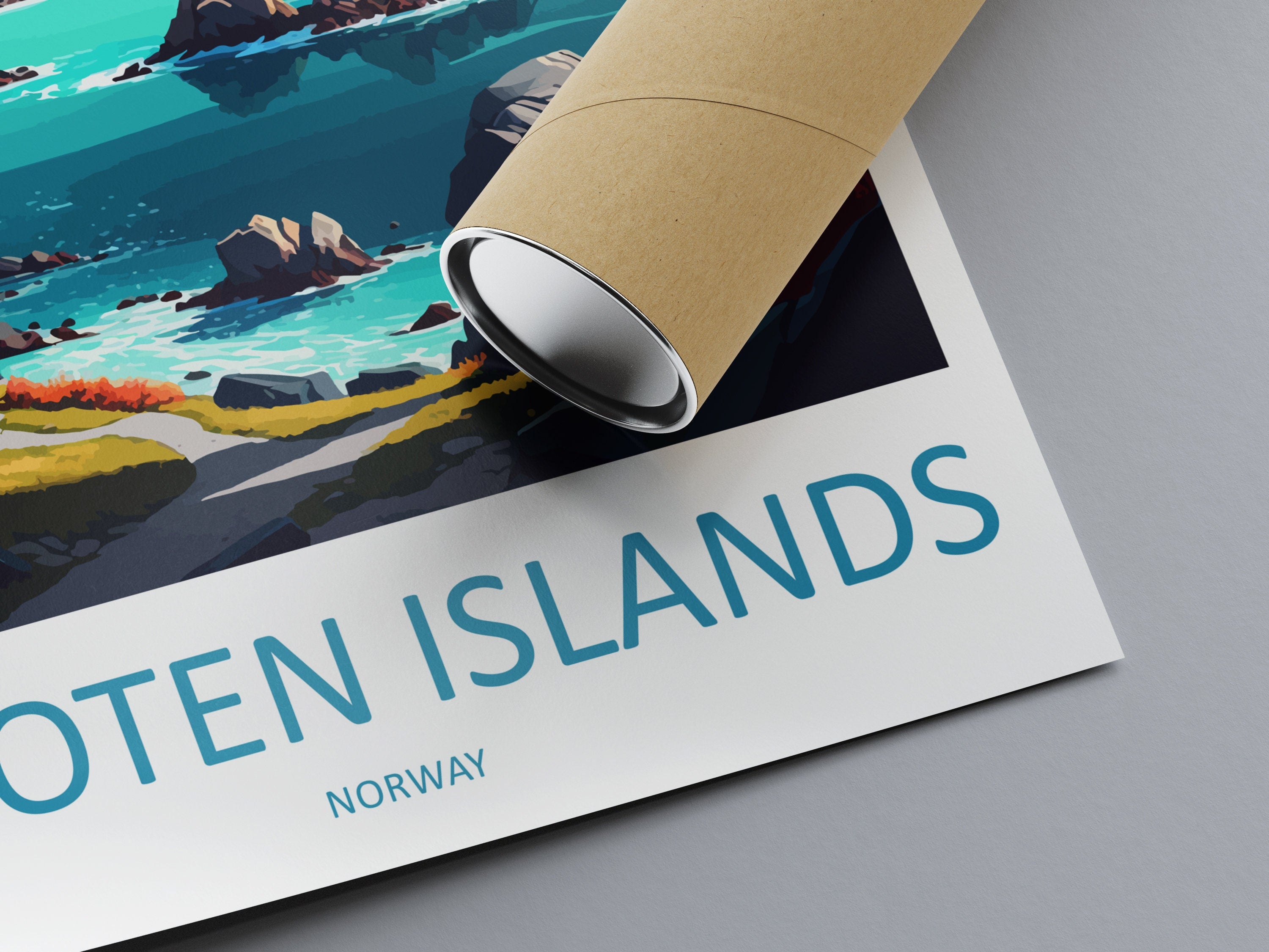 Lofoten Islands Travel Print