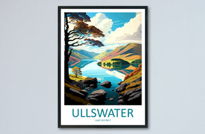 Ullswater Travel Print