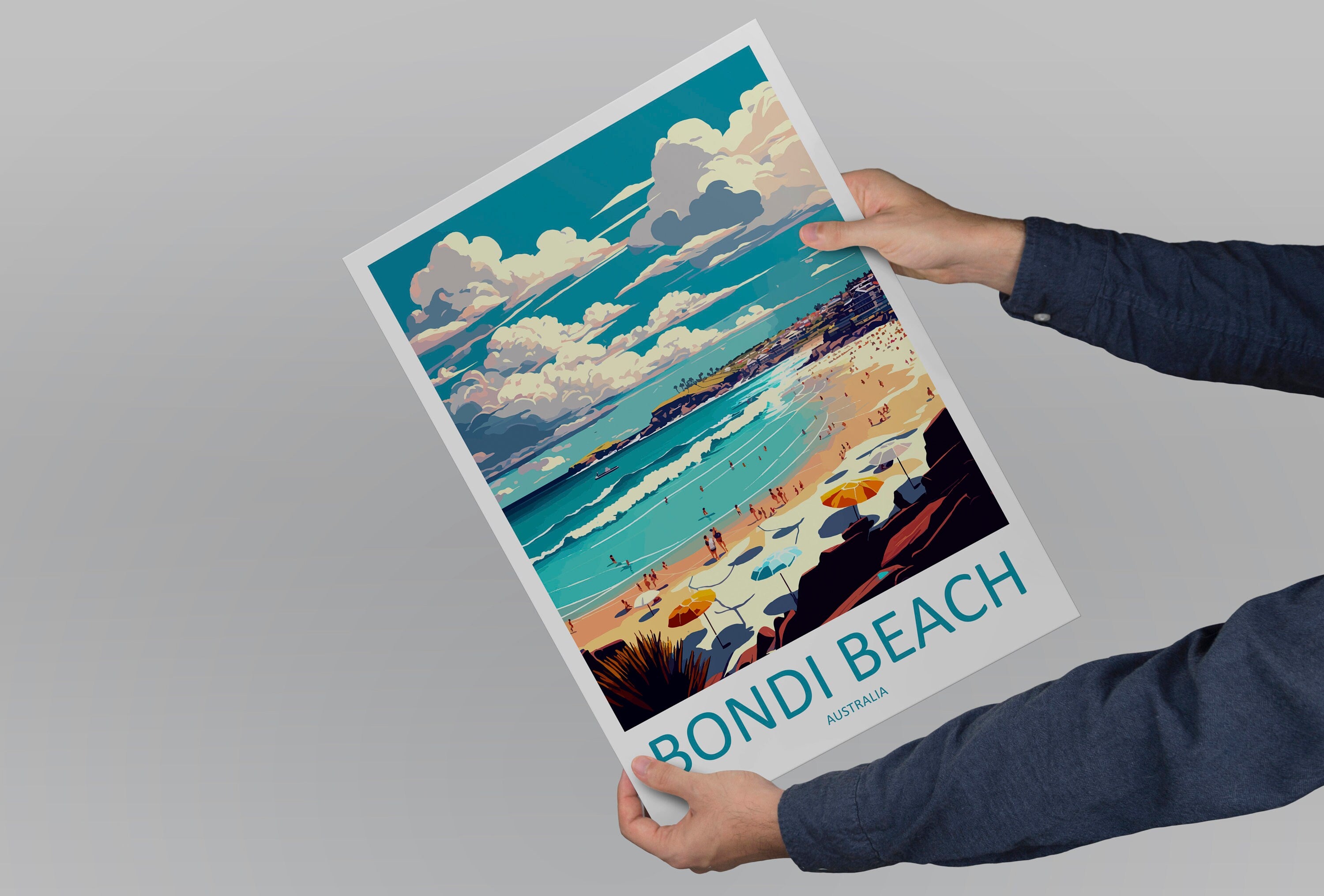 Bondi Beach Travel Print