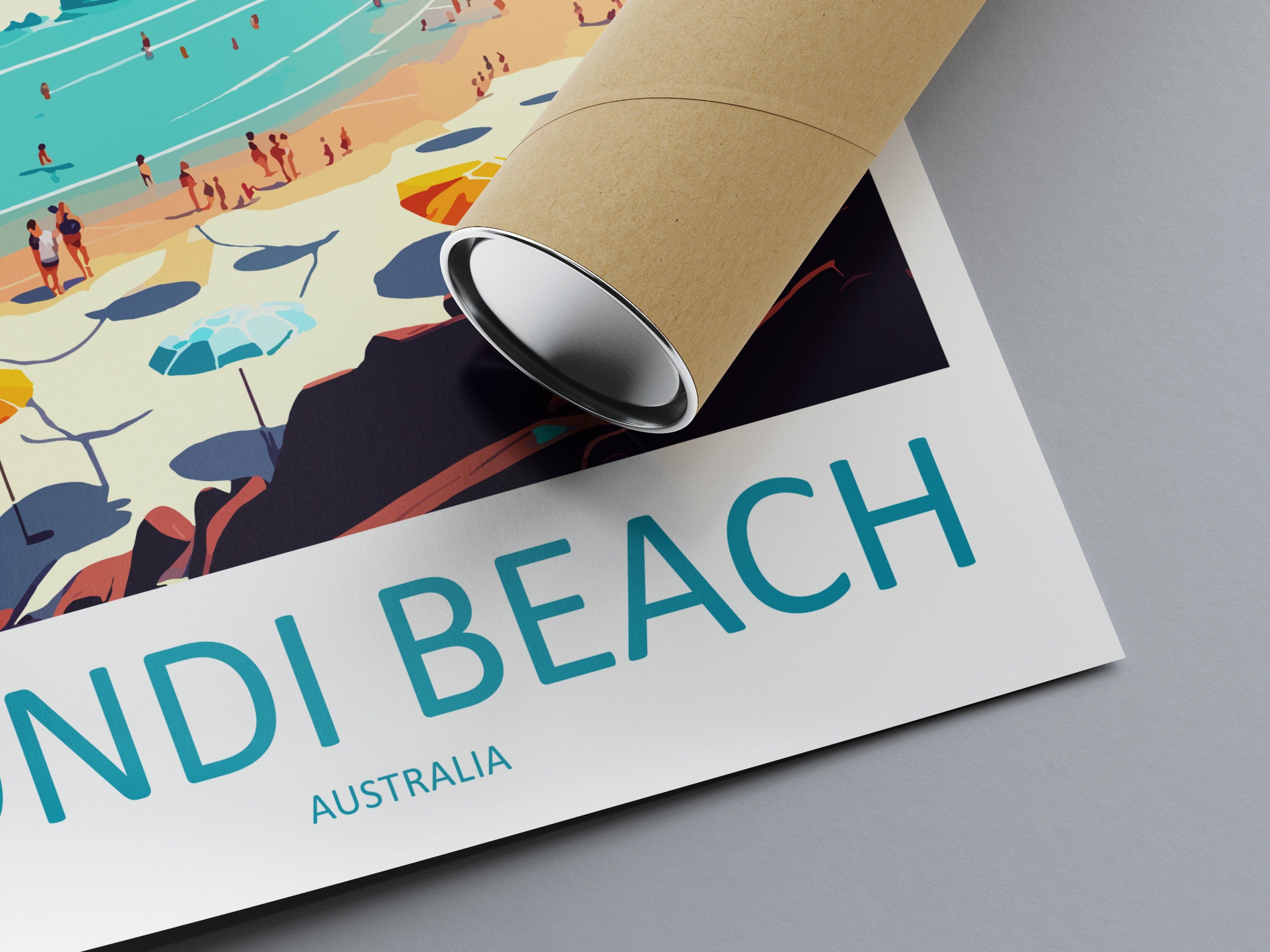 Bondi Beach Travel Print