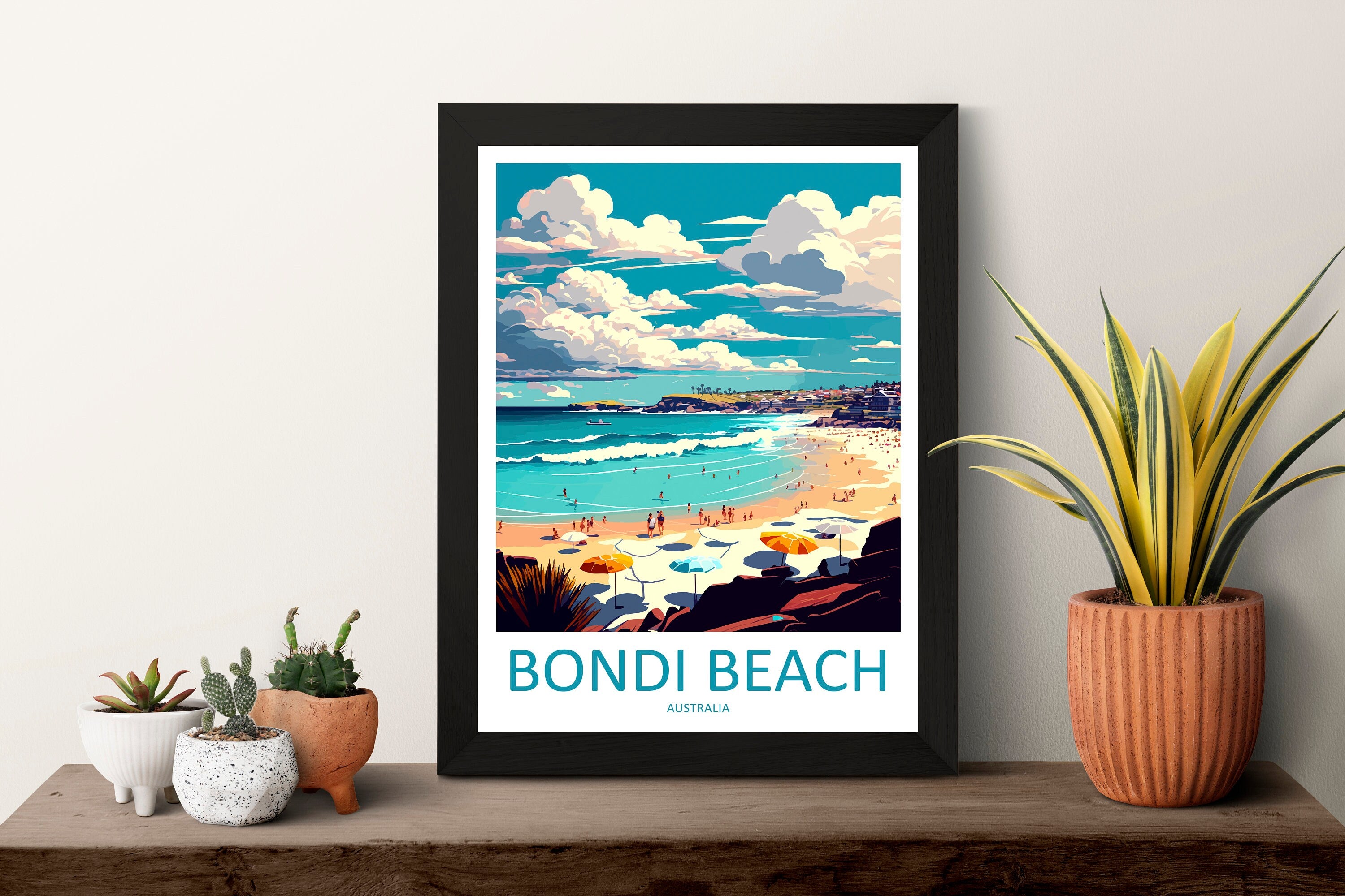 Bondi Beach Travel Print