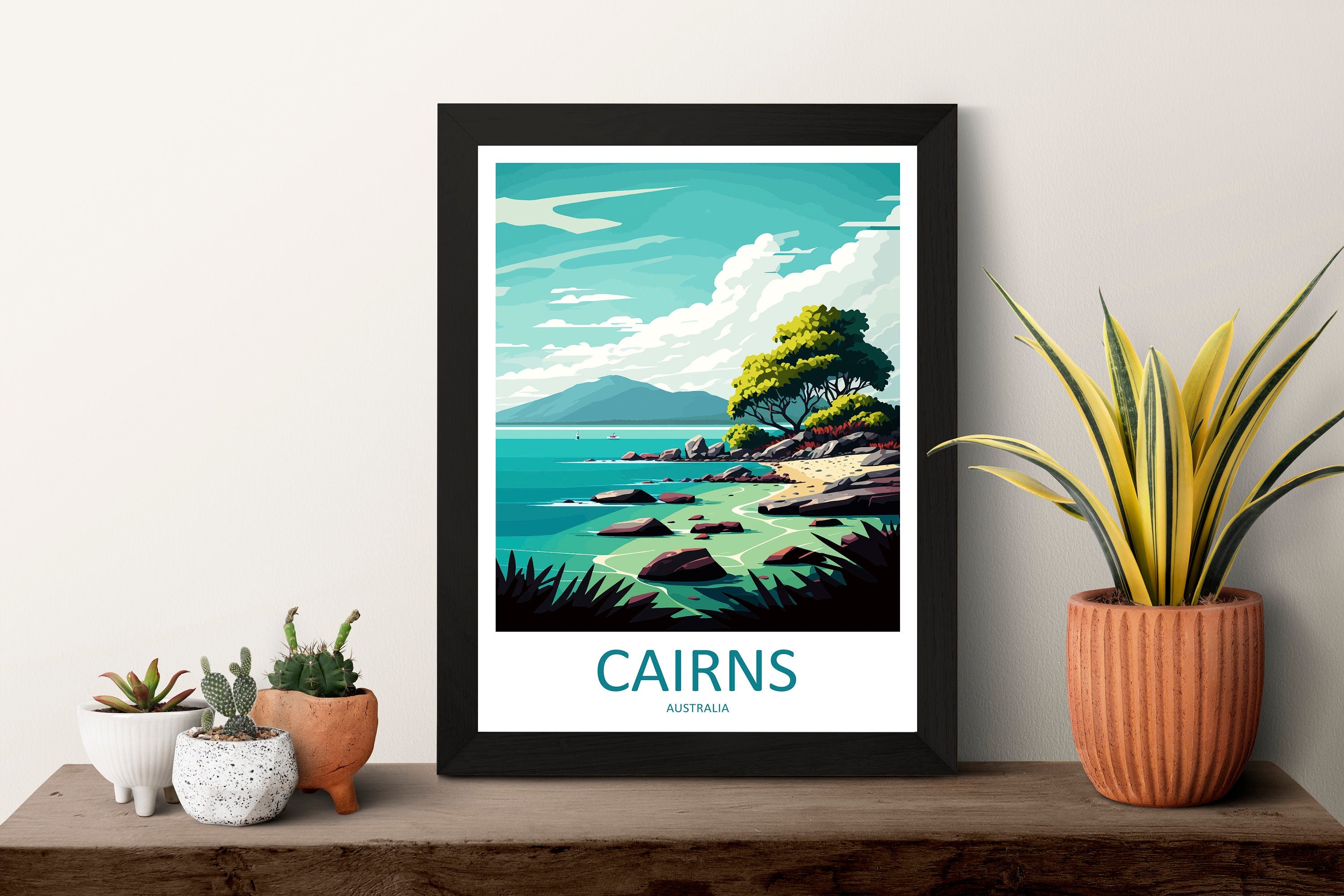 Cairns Travel Print