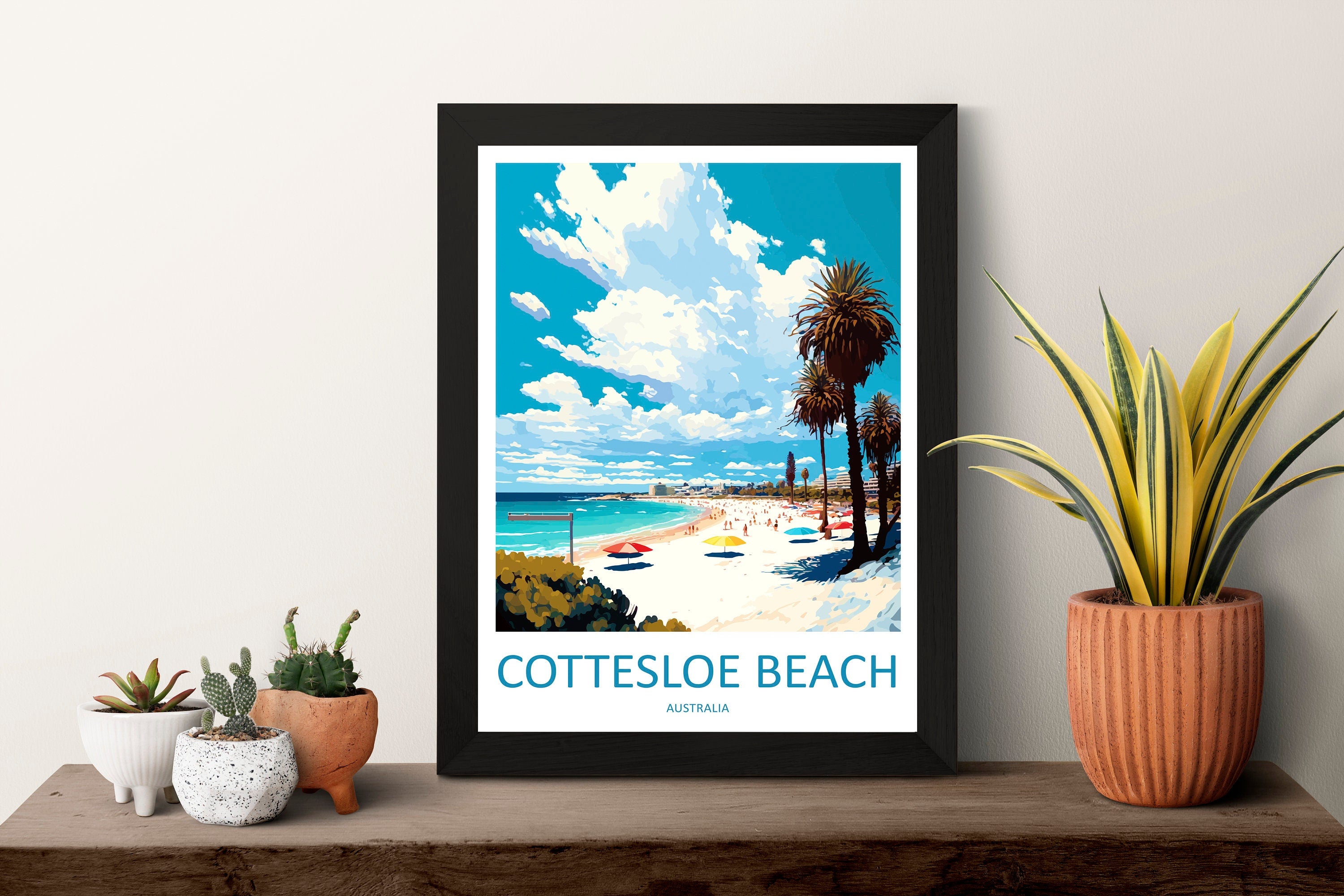 Cottesloe Beach Travel Print