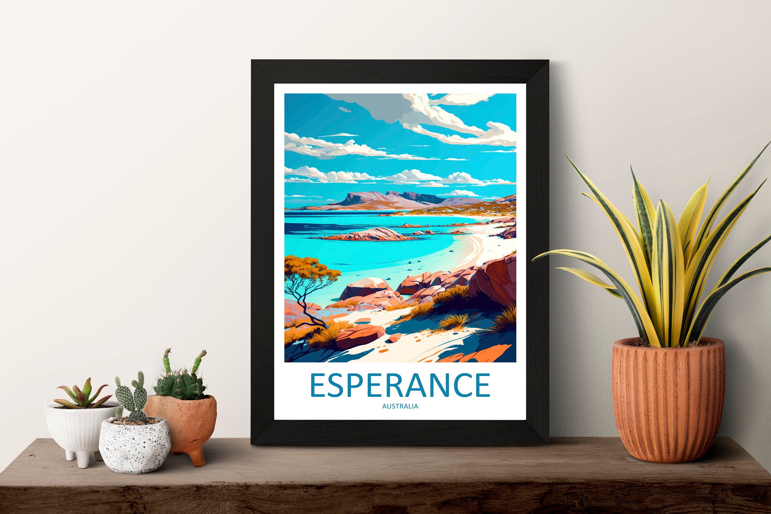 Esperance Travel Print