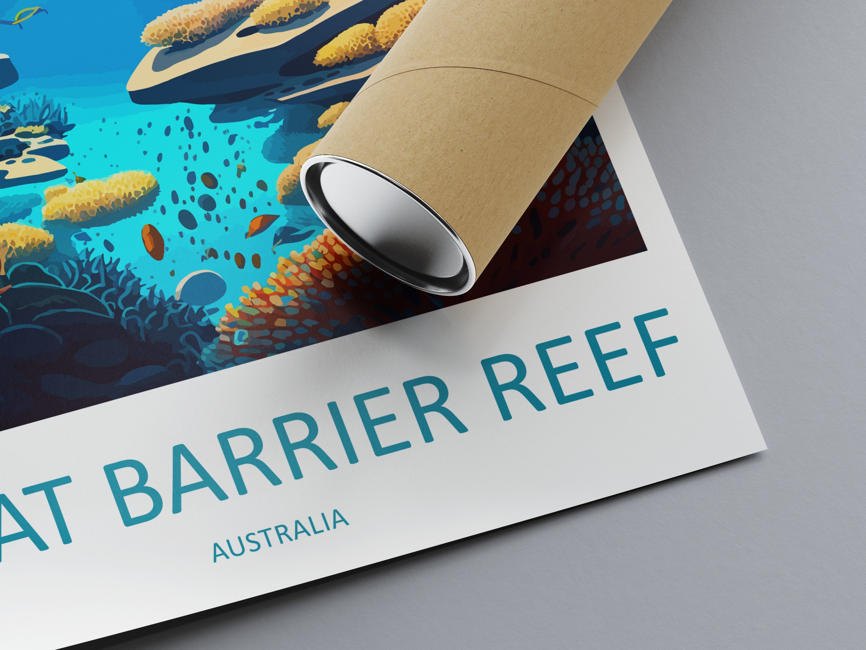 Great Barrier Reef Travel Print