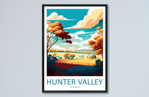 Hunter Valley Travel Print