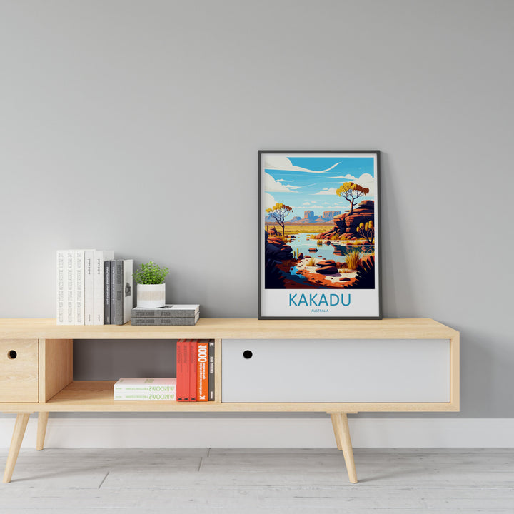 Kakadu Travel Print Wall Art Kakadu Wall Hanging Home Décor Kakadu Gift Art Lovers Wall Art Australia Travel Print Kakadu Wall Art