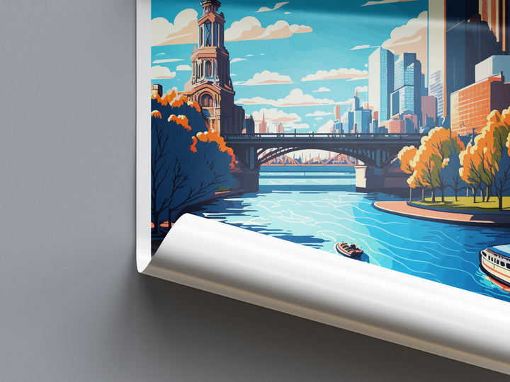 Melbourne Travel Print Wall Art Melbourne Wall Hanging Home Décor Melbourne Gift Art Lovers Wall Art Australia Travel Print