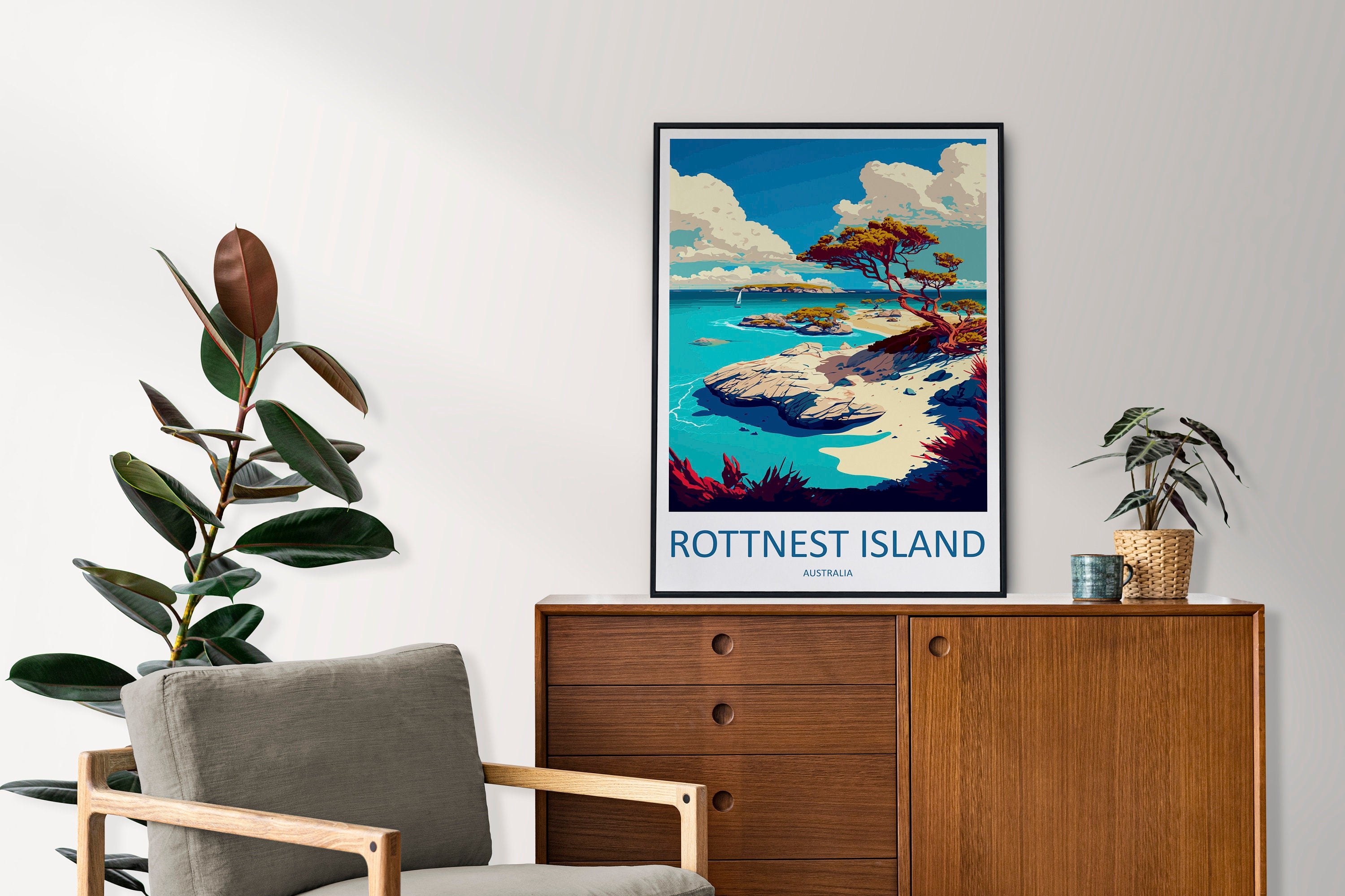 Rottnest Island Travel Print