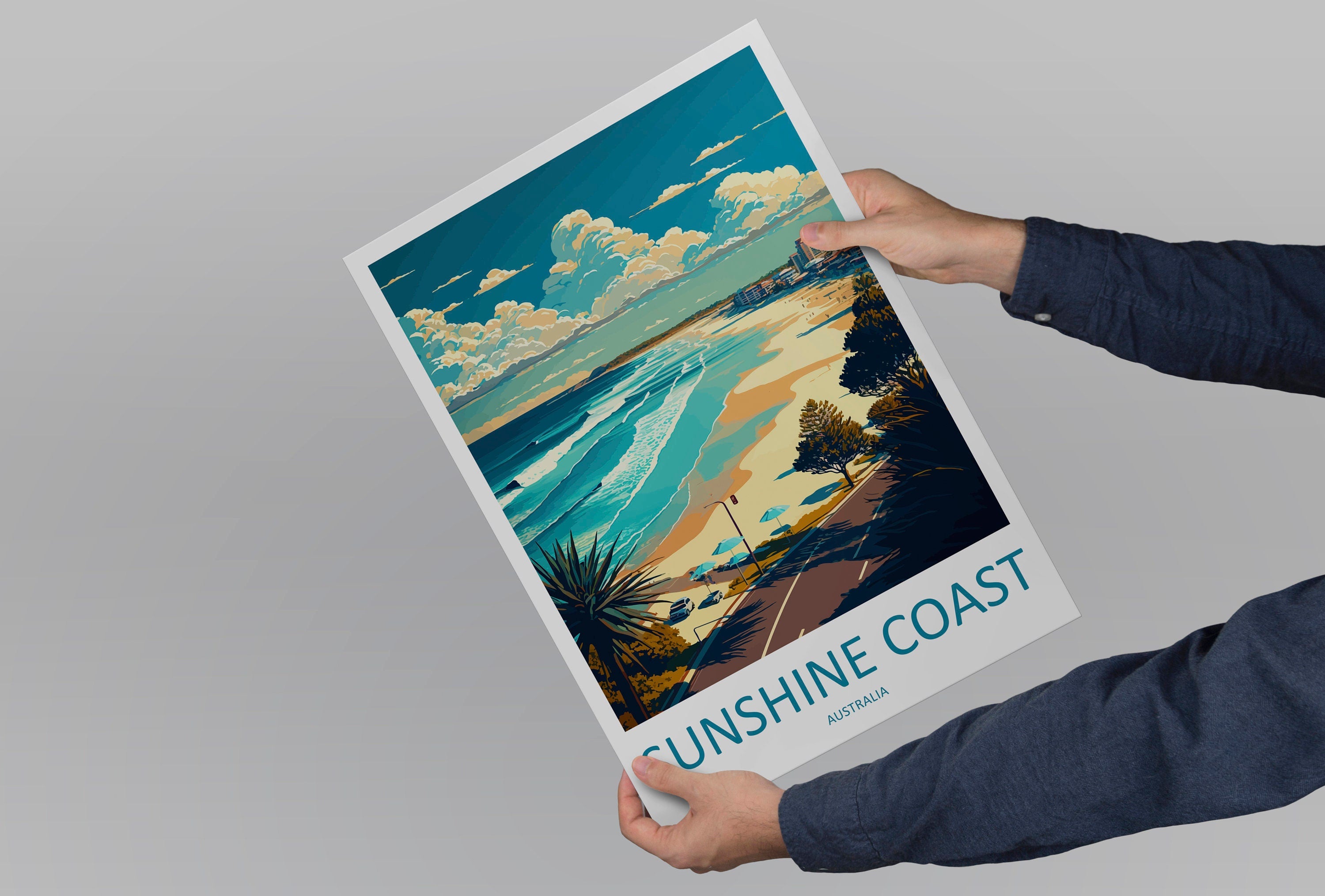 Sunshine Coast Travel Print