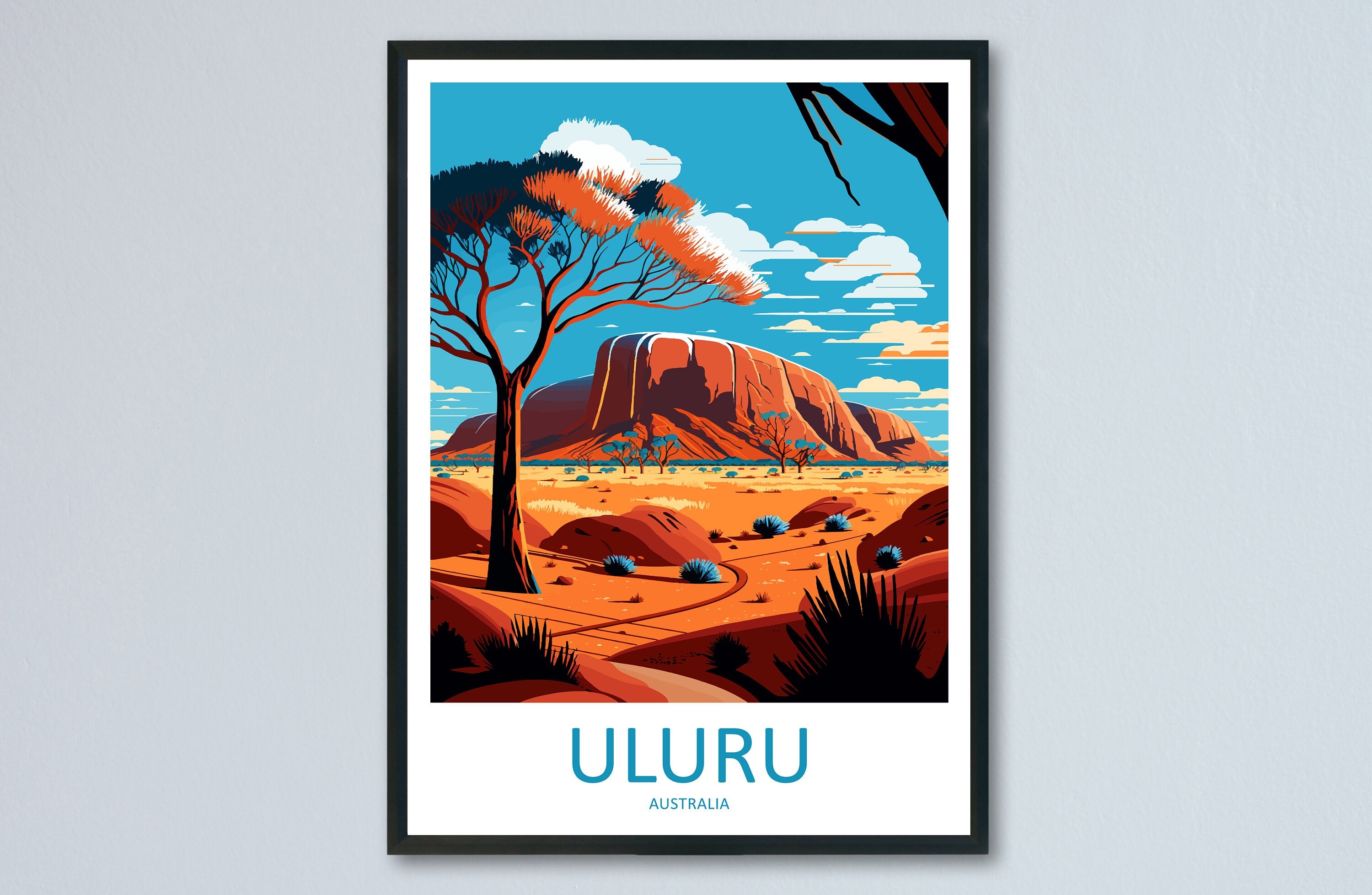 Ulura Travel Print