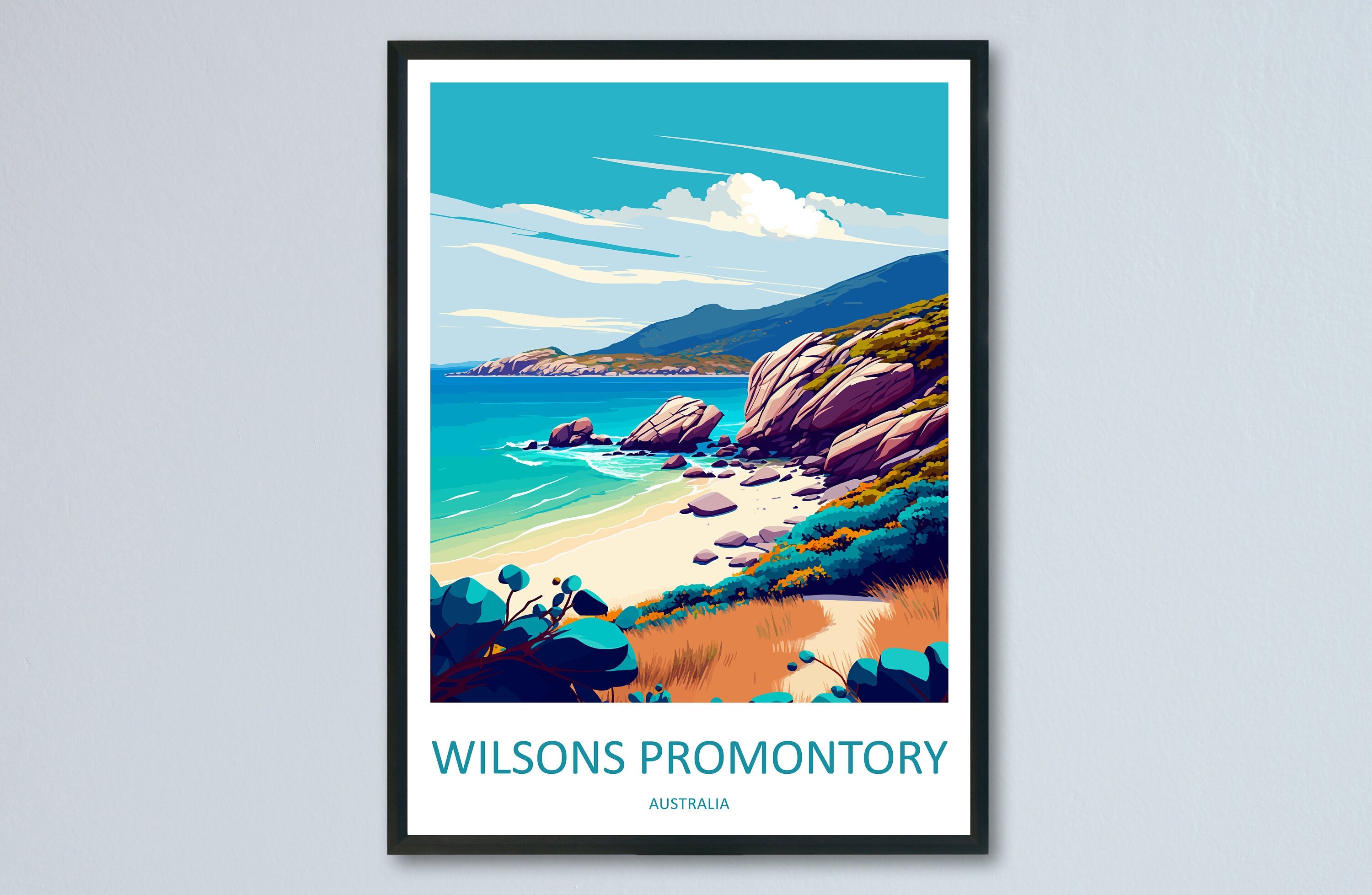 Wilsons Promontory Travel Print