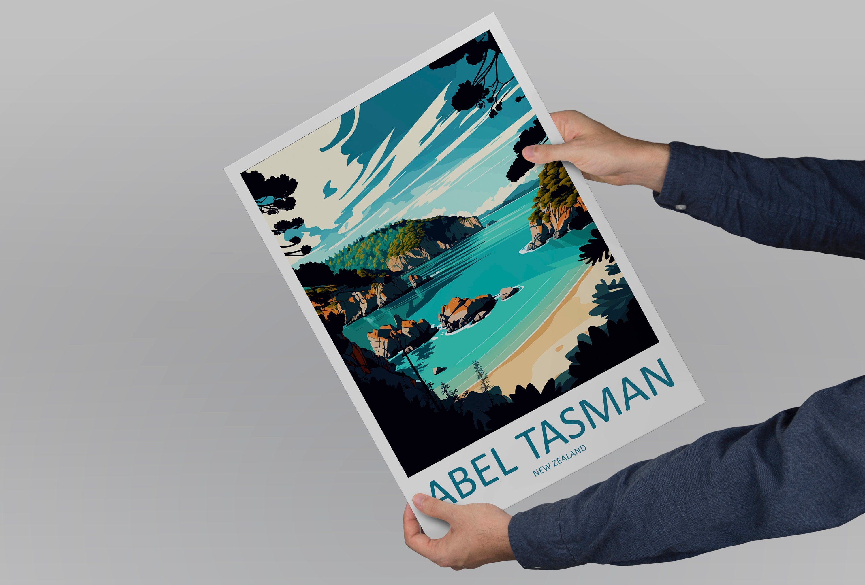 Abel Tasman Travel Print